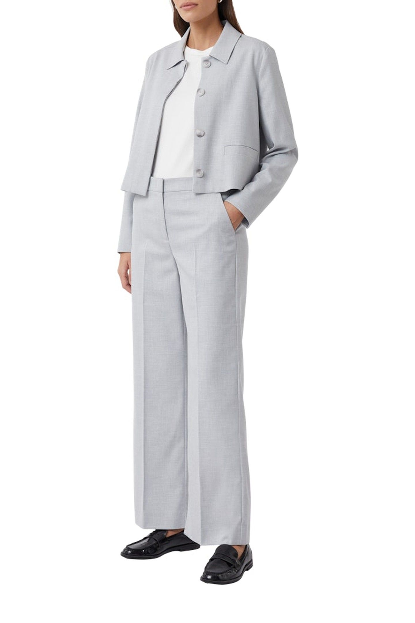 COMMA PANTS LIGHT GREY 2