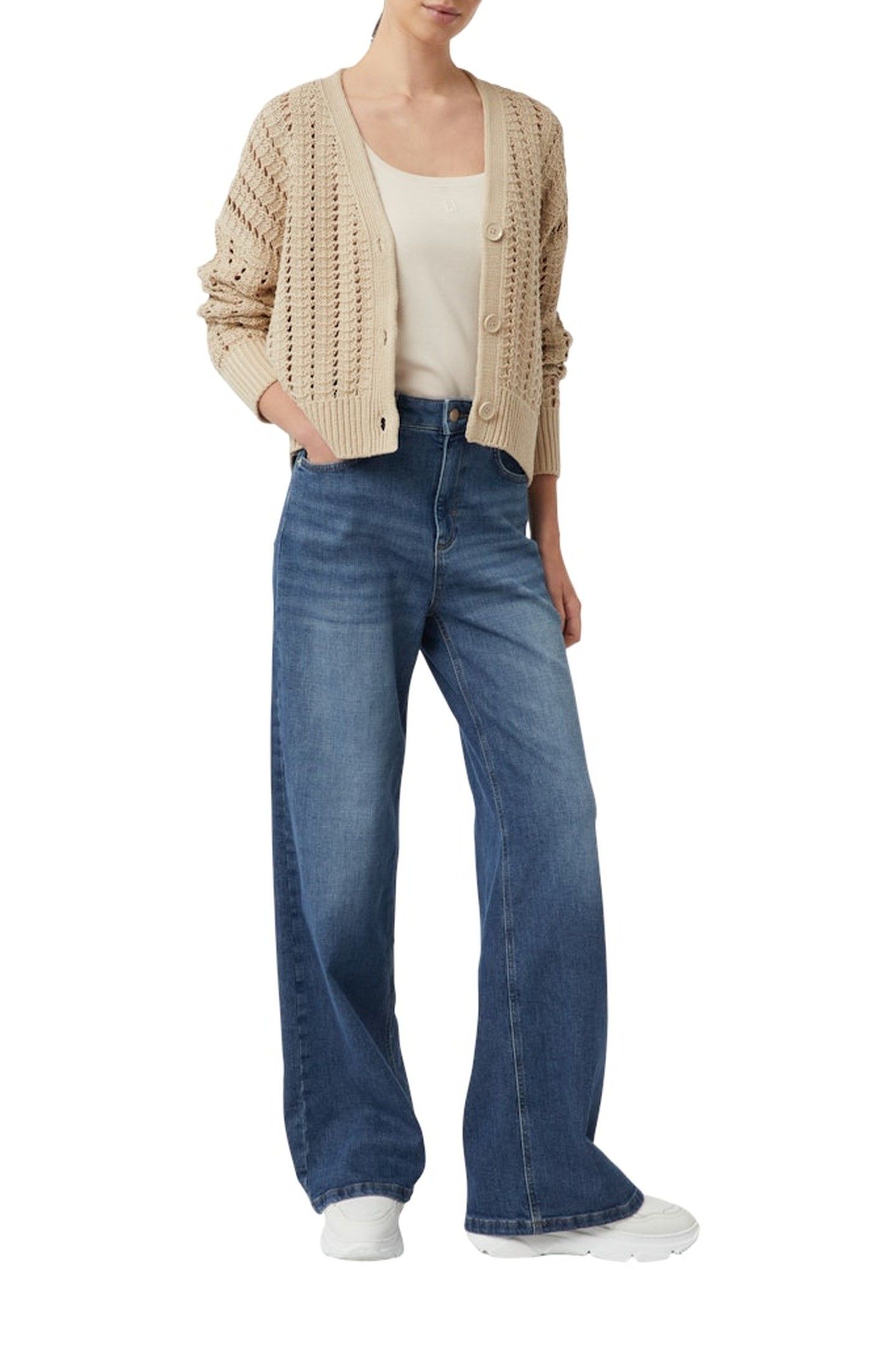 COMMA CARDIGAN BEIGE 2