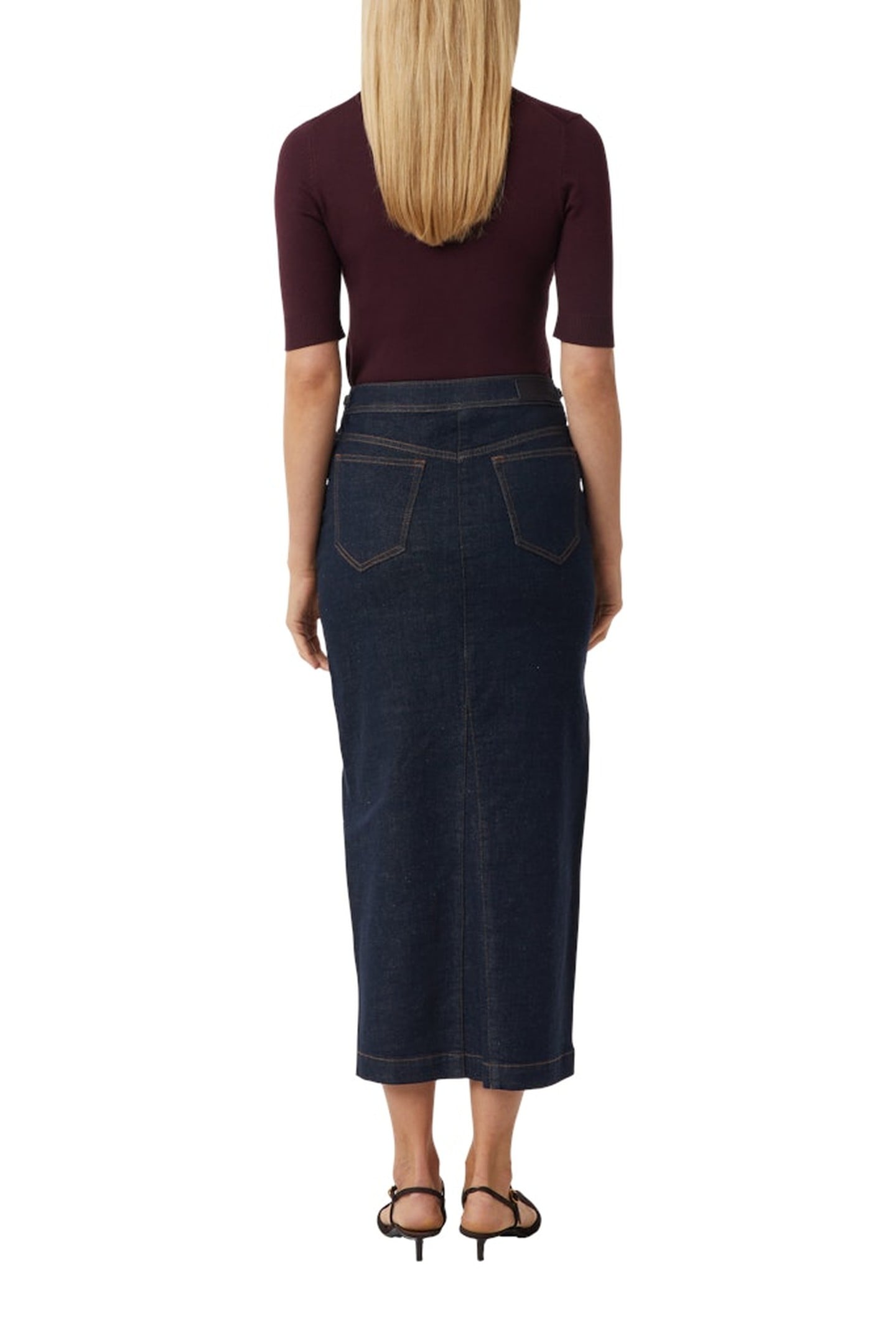 COMMA SKIRT BLUE DENIM 3