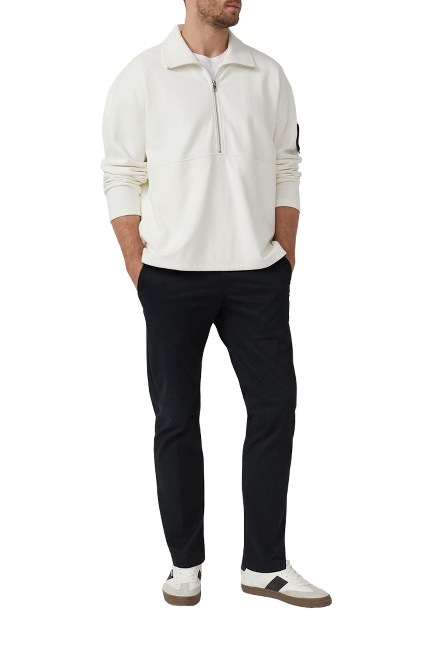 S.OLIVER SWEATSHIRTS WHITE 2