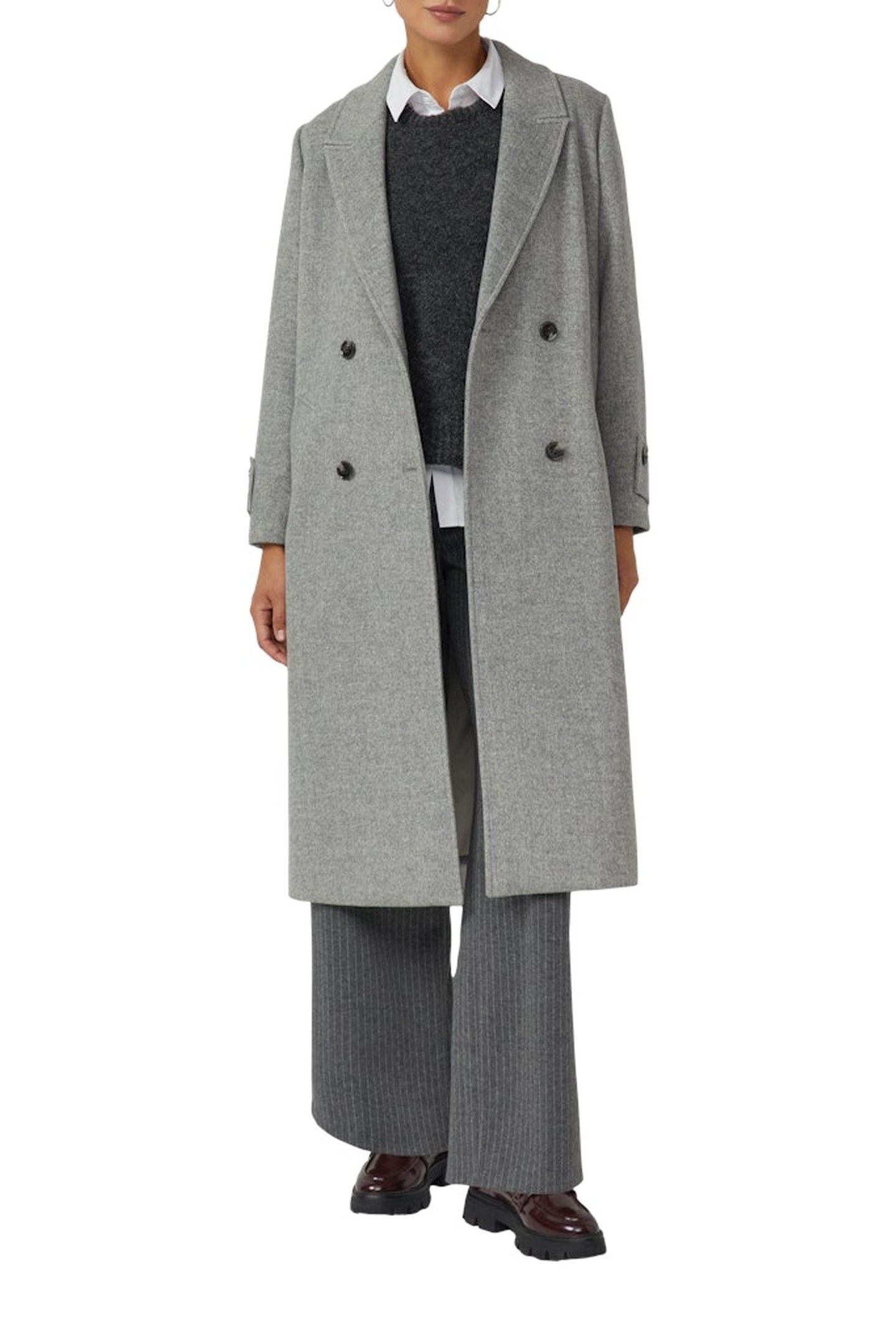 S.OLIVER JACKET OUTDOOR GREY/BLACK 2