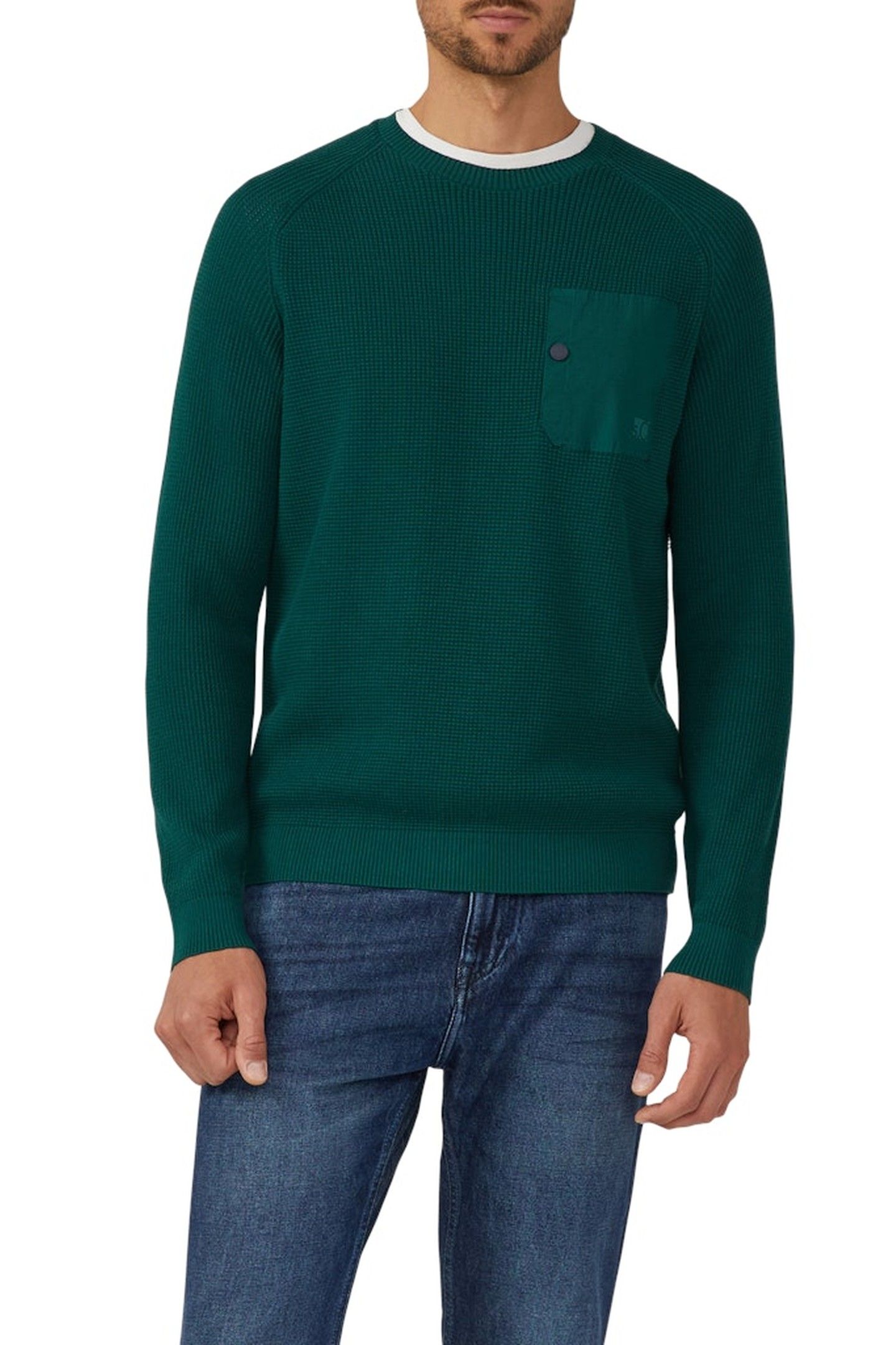 S.OLIVER PULLOVER GREEN 1