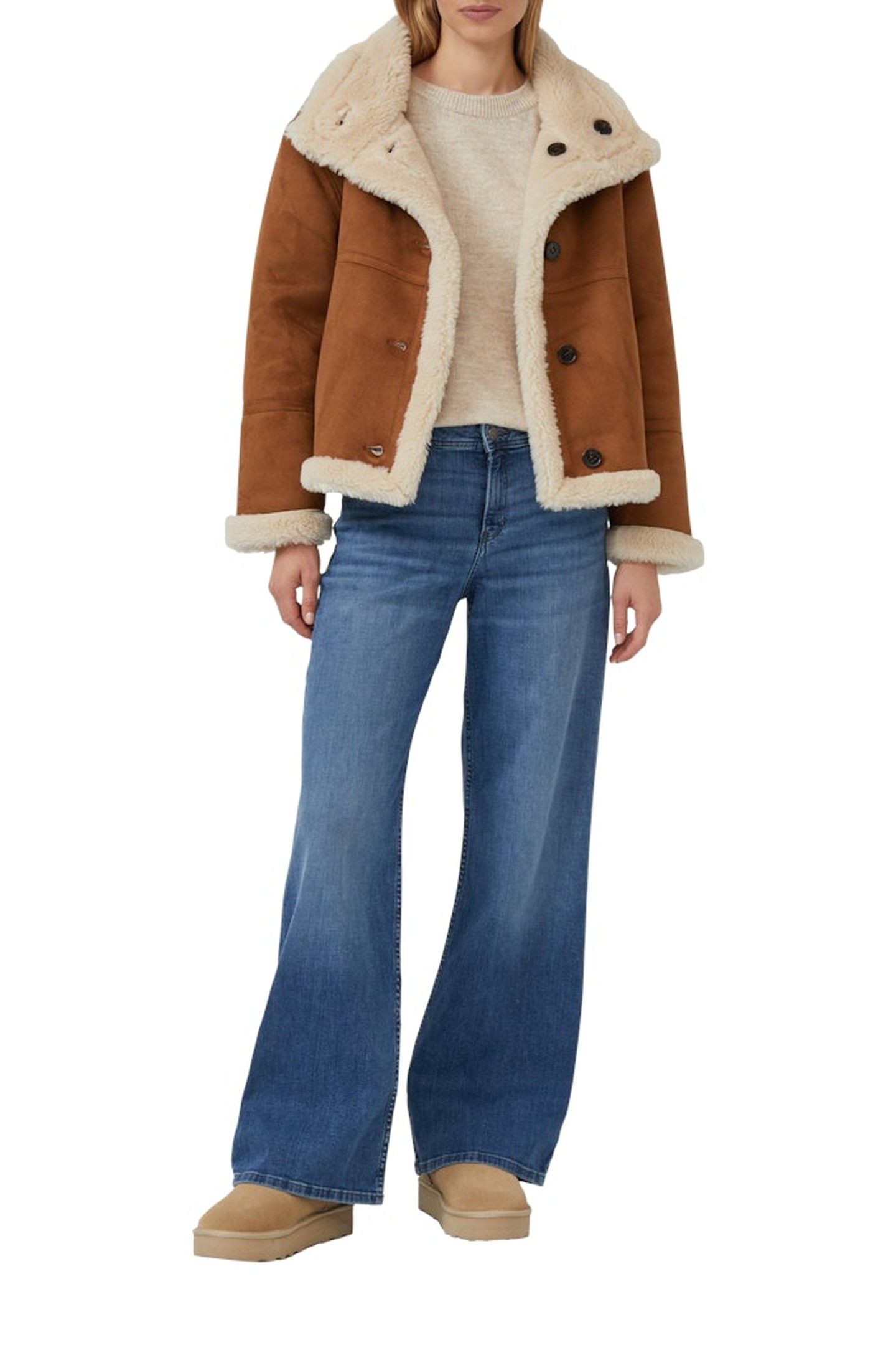 S.OLIVER PULLOVER BEIGE 2