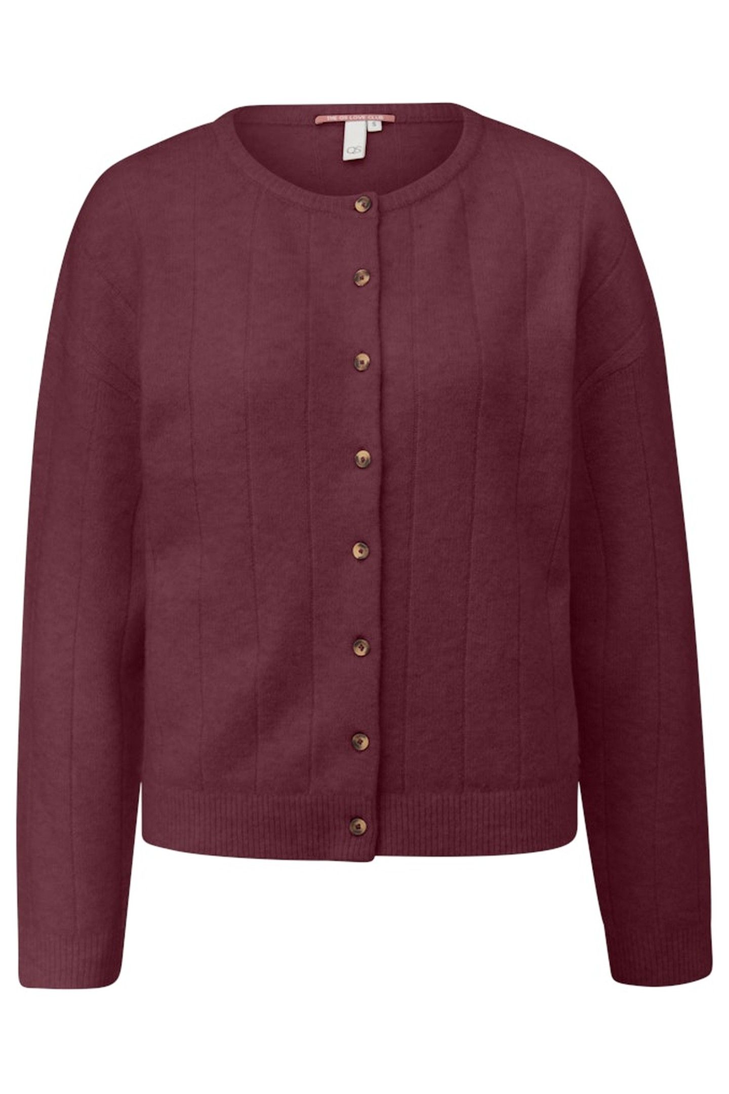 S.OLIVER-QS CARDIGAN BURGUNDY 4