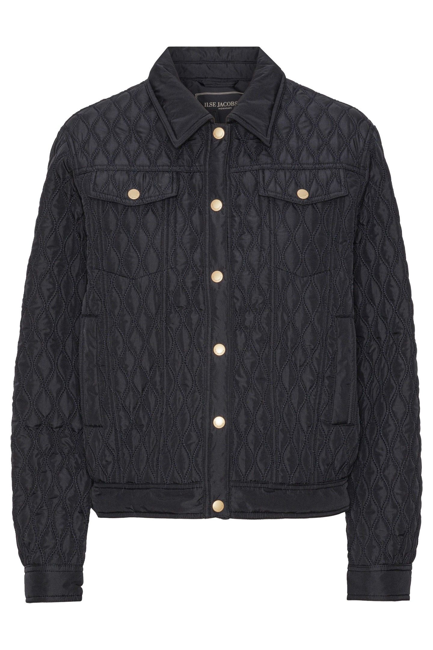 ALLY03 QUILT JACKETS DARK INDIGO 5