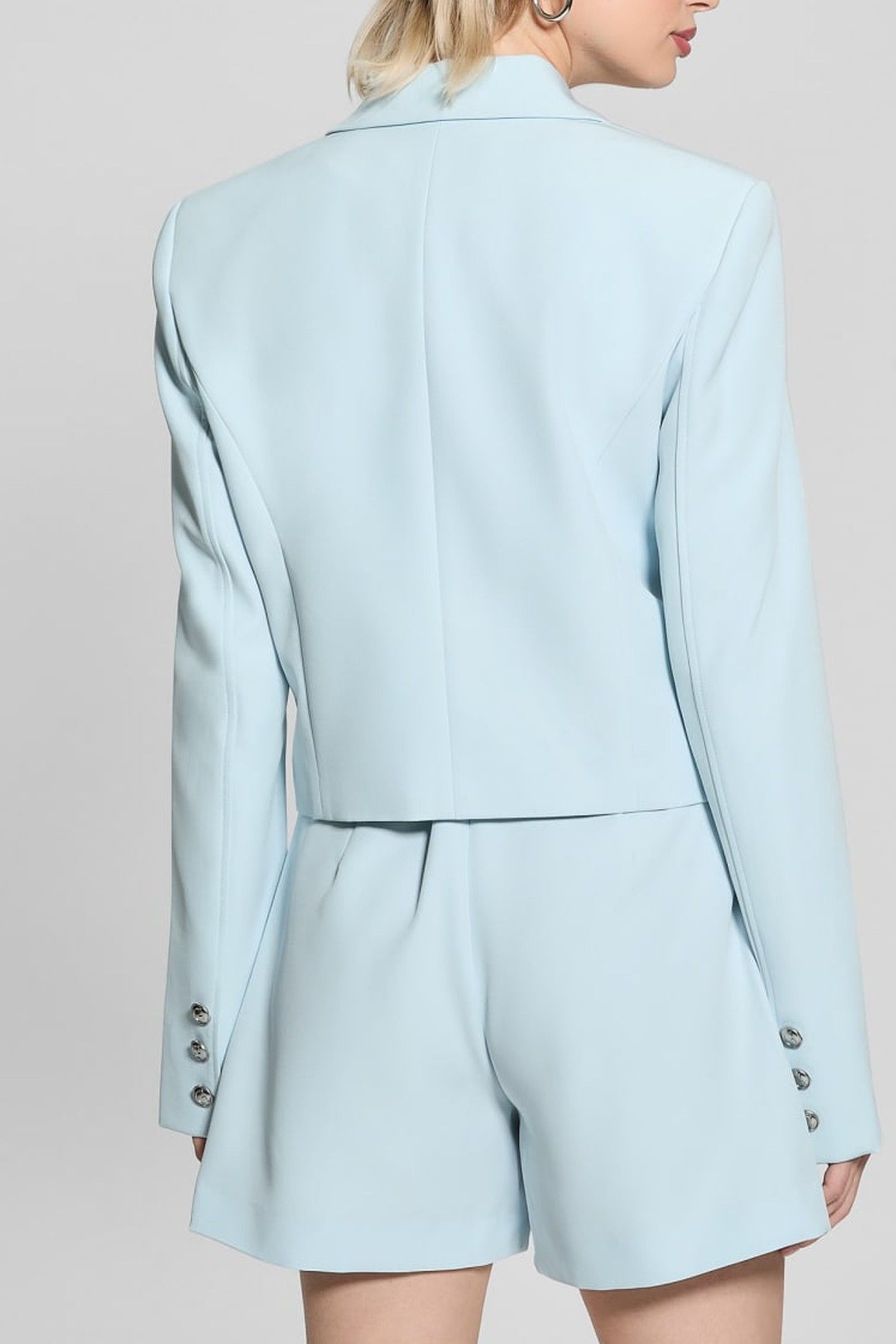 GUESS ECO ANDREE CROP BLAZER SKY HIGH 7