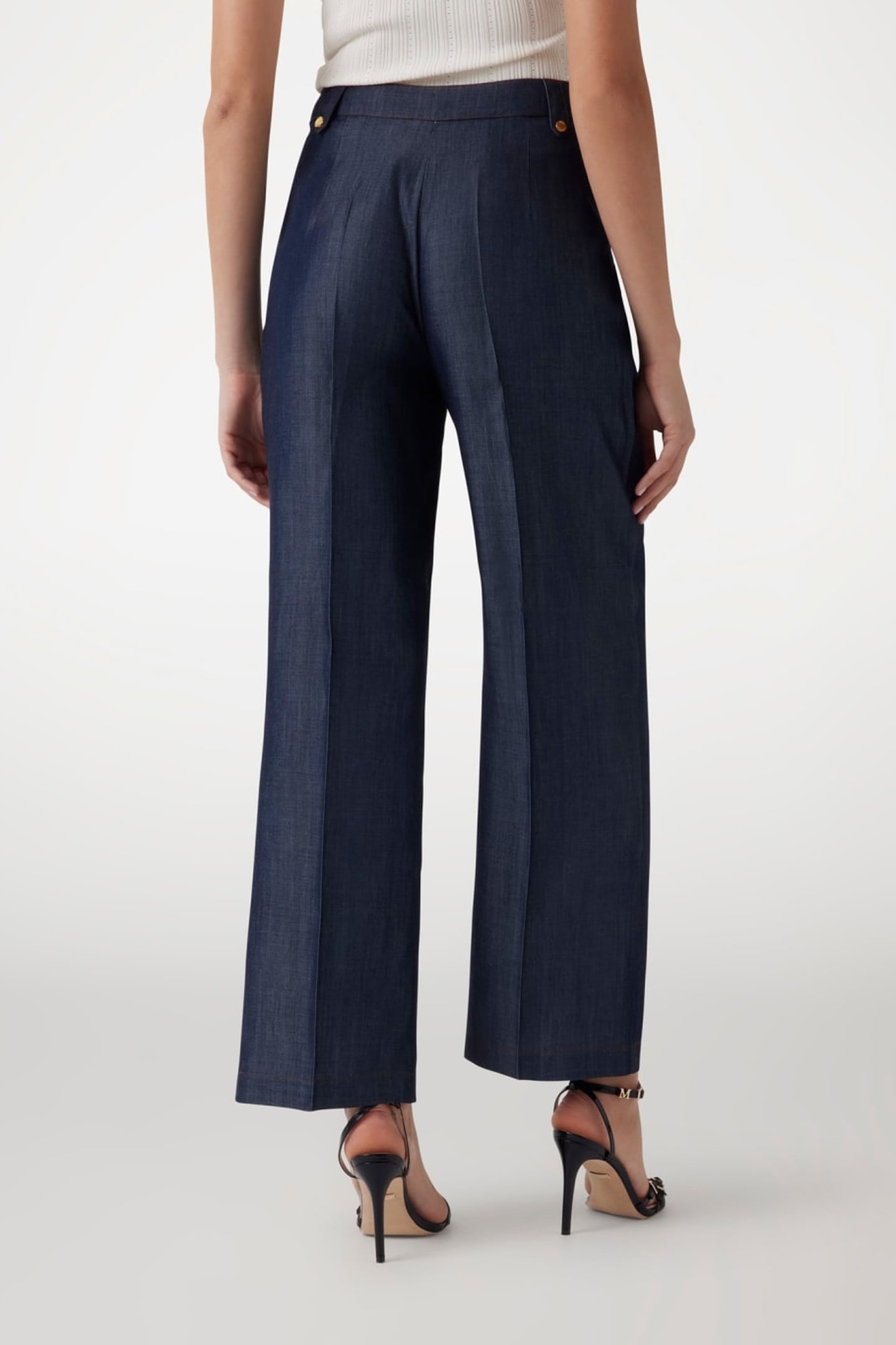 MARCIANO BY GUESS GRETA STRAIGHT PANT DARK BLUE 3