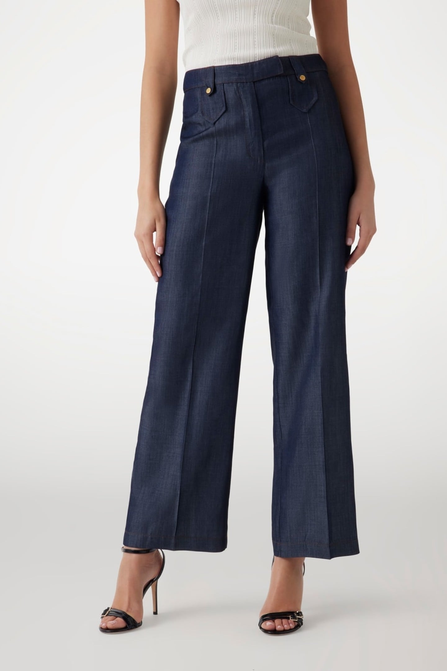 MARCIANO BY GUESS GRETA STRAIGHT PANT DARK BLUE 2