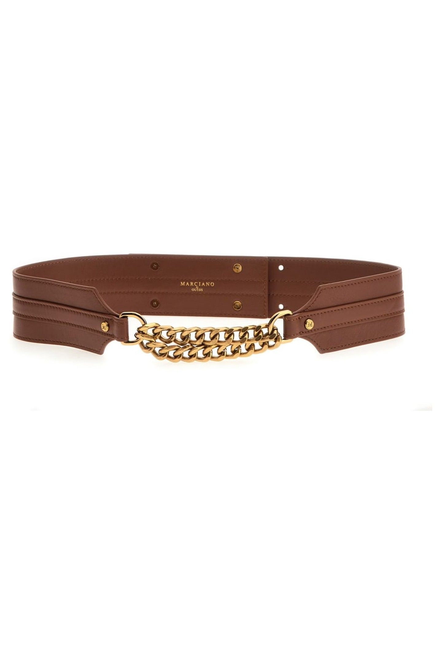 MARCIANO BY GUESS CHAIN HIGH WAIST BEL TERRE DI SIENA 2