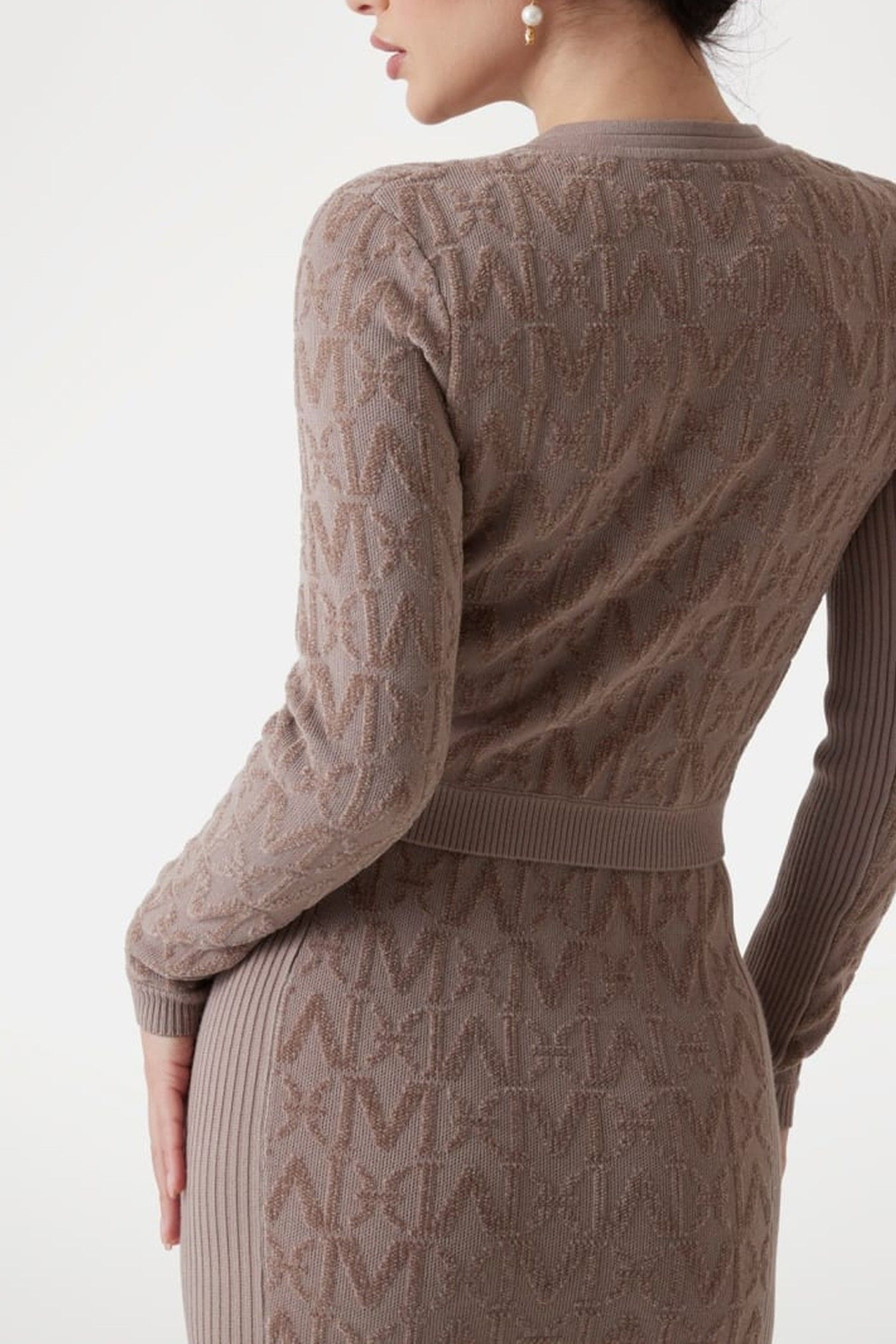 MARCIANO BY GUESS HERMIONE CHENILLE ZI SILK TAUPE 3