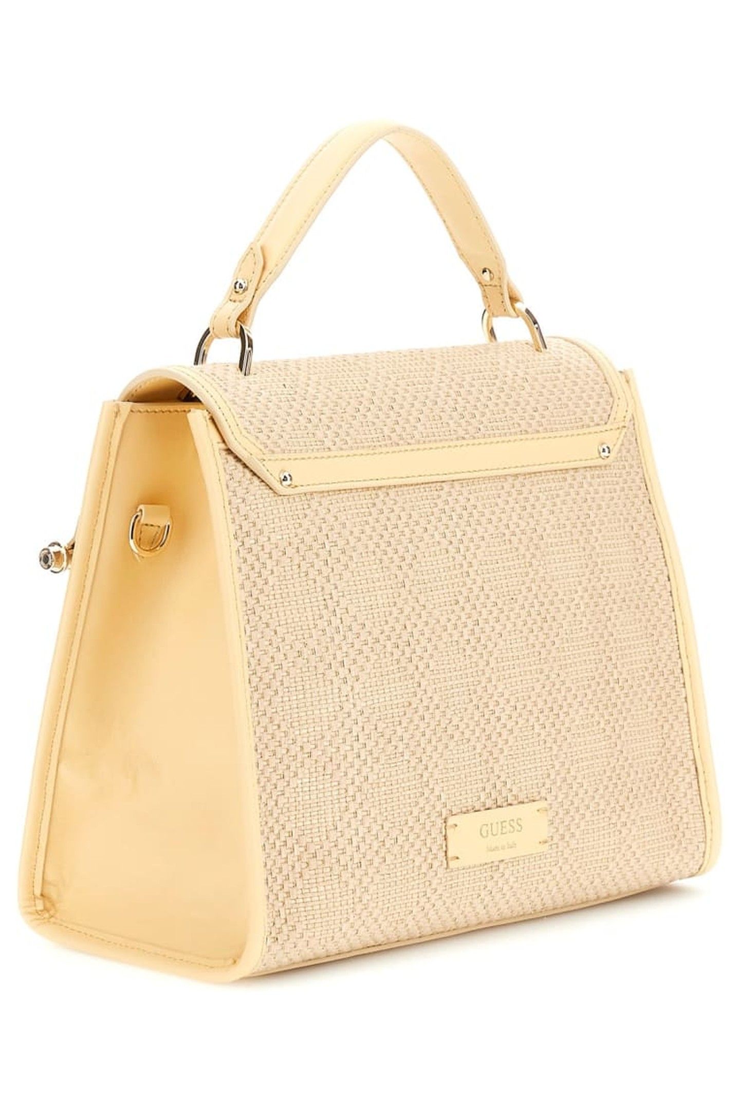 MARCIANO BY GUESS IRIS TOP HANDLE FLAP ECRU' 7