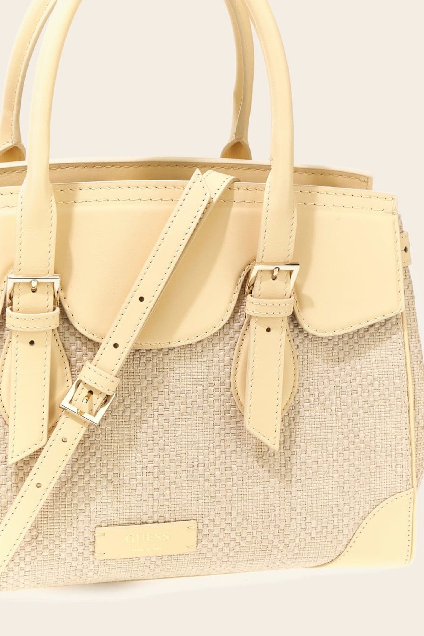 MARCIANO BY GUESS DIANA MEDIUM SATCHEL ECRU' 8