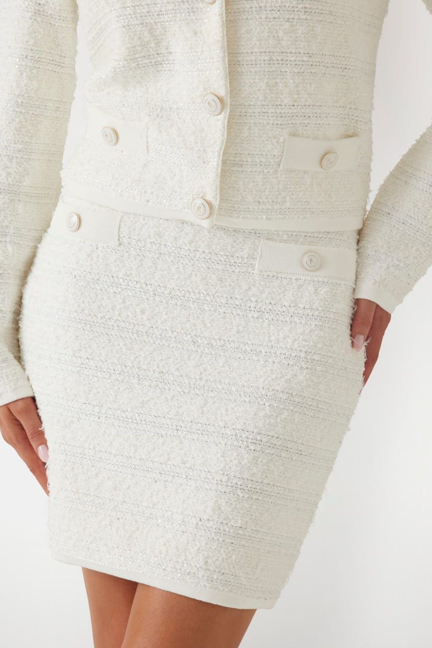 MARCIANO BY GUESS AMELIA A SHAPE SKIRT MACADAMIA 8