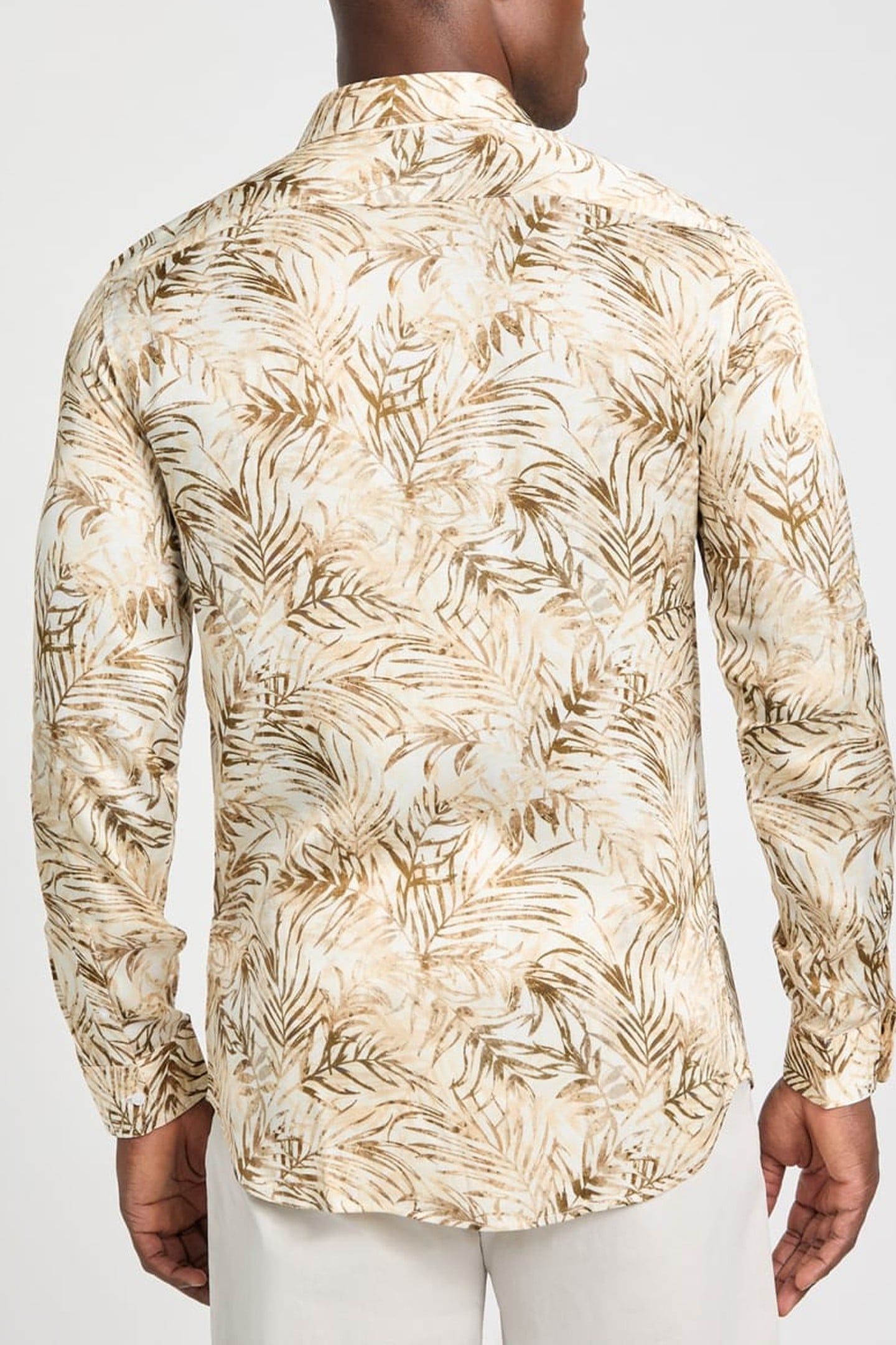 MARCIANO BY GUESS BENNY NEW COLLAR PAU ECRU SAND FOLIAGE PR 6