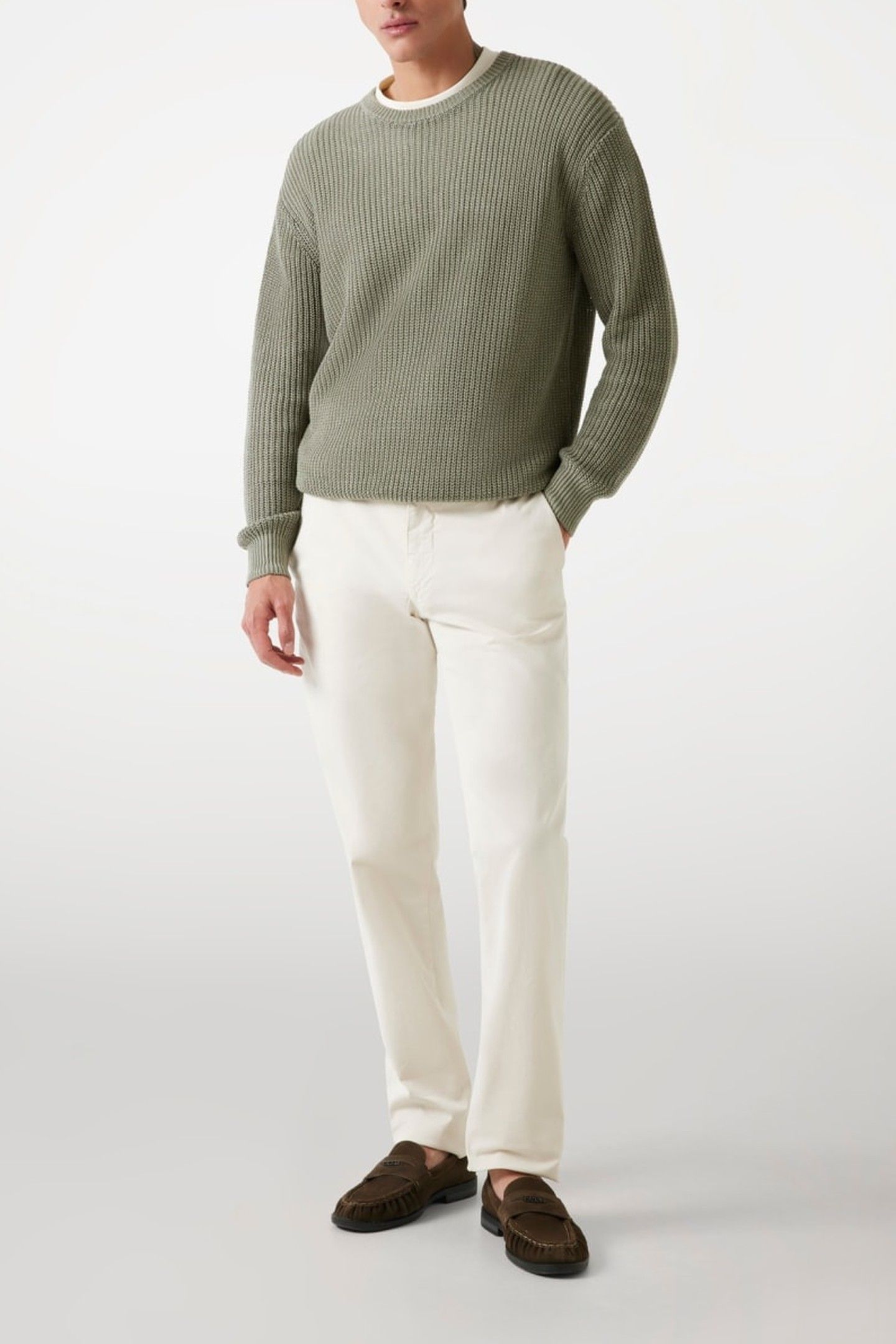 MARCIANO BY GUESS MARCUS DAILY CHINO SPIRIT WHITE 1