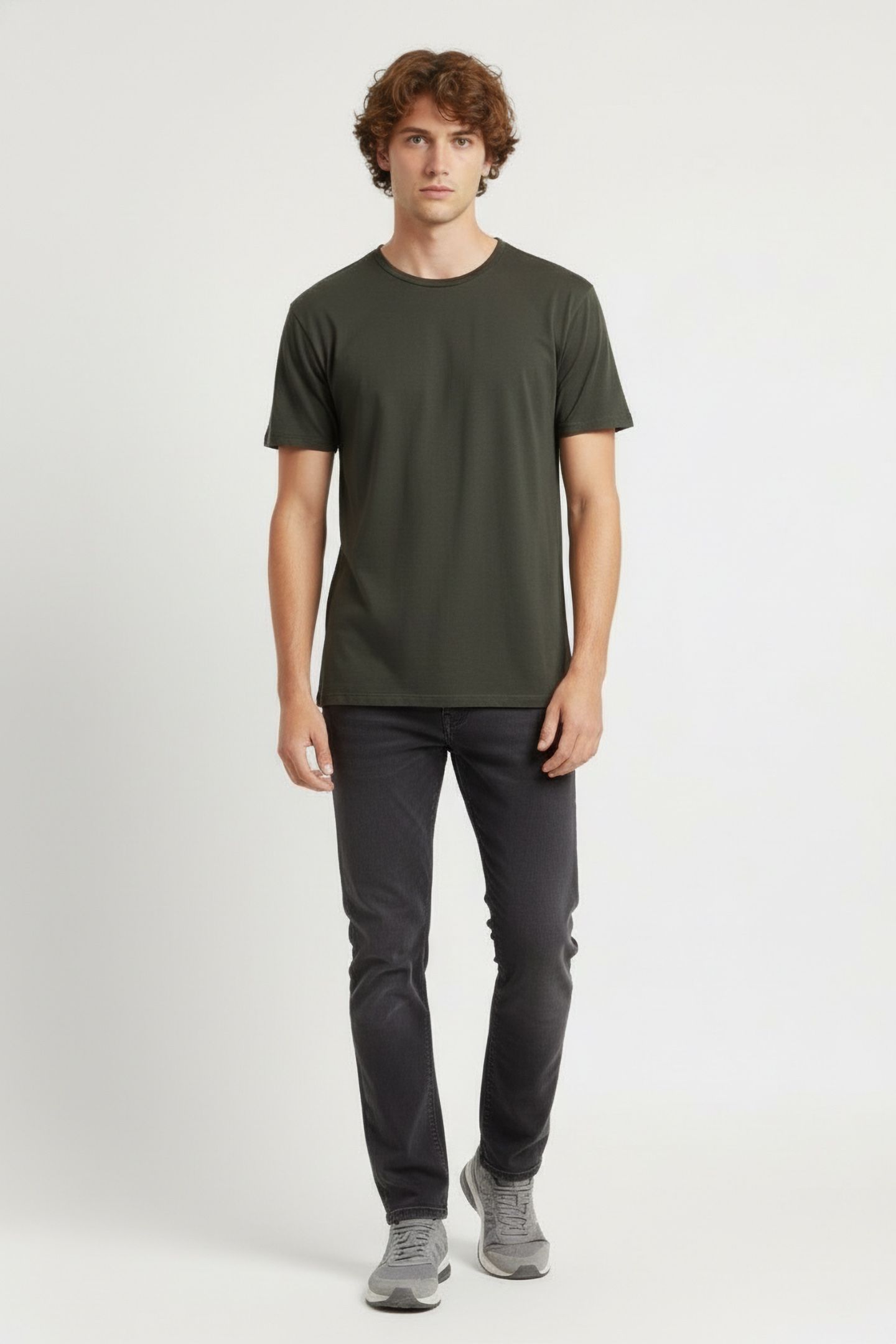 HUMBERALF T-SHIRT DARK KHAKI 1