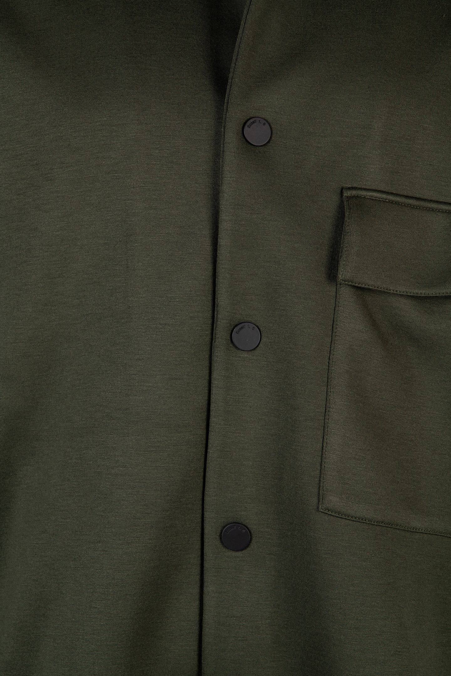 KOSSIALF OVERSHIRT DEEP GREEN 4