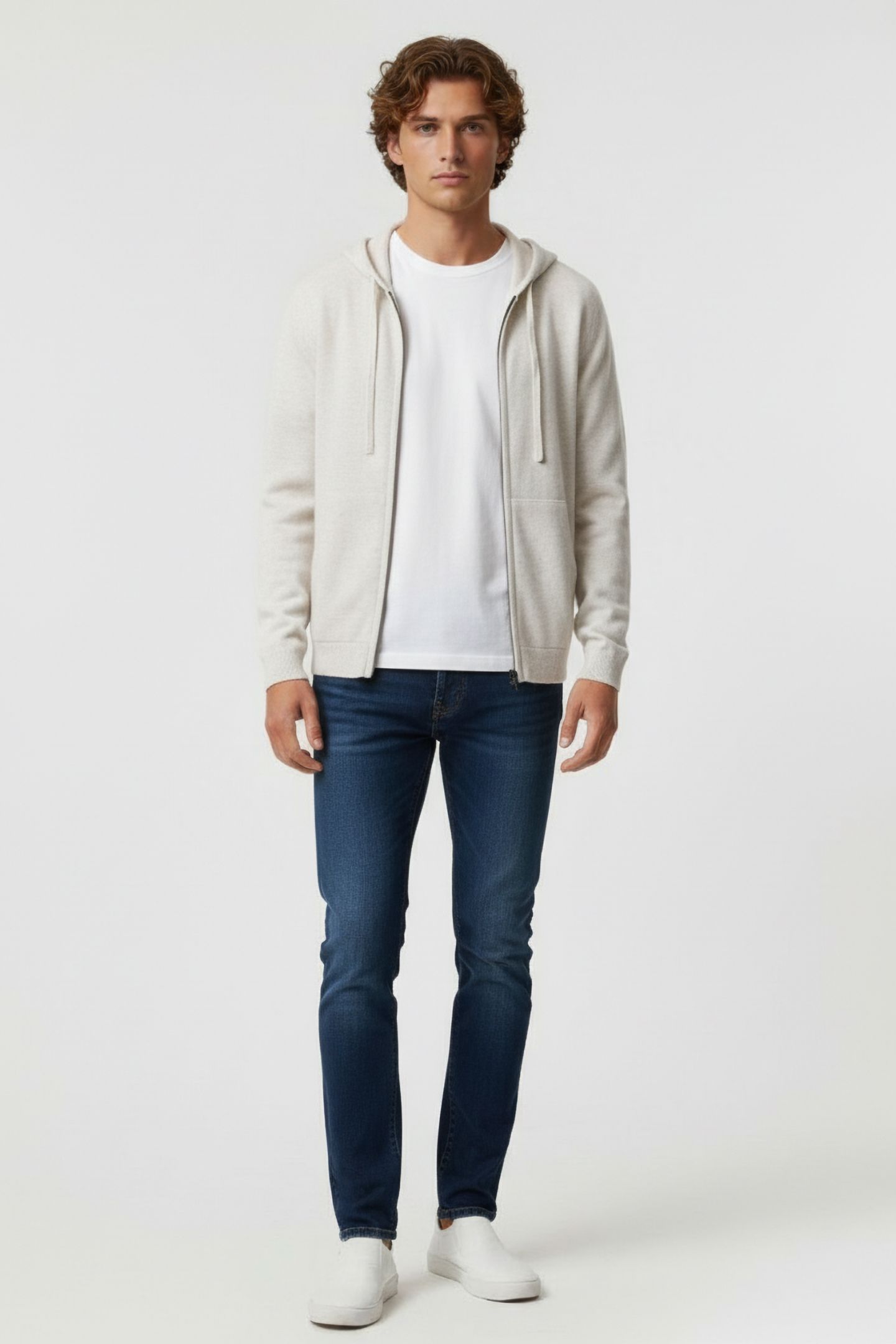 ALMENDROALF KNIT LIGHT BEIGE 1