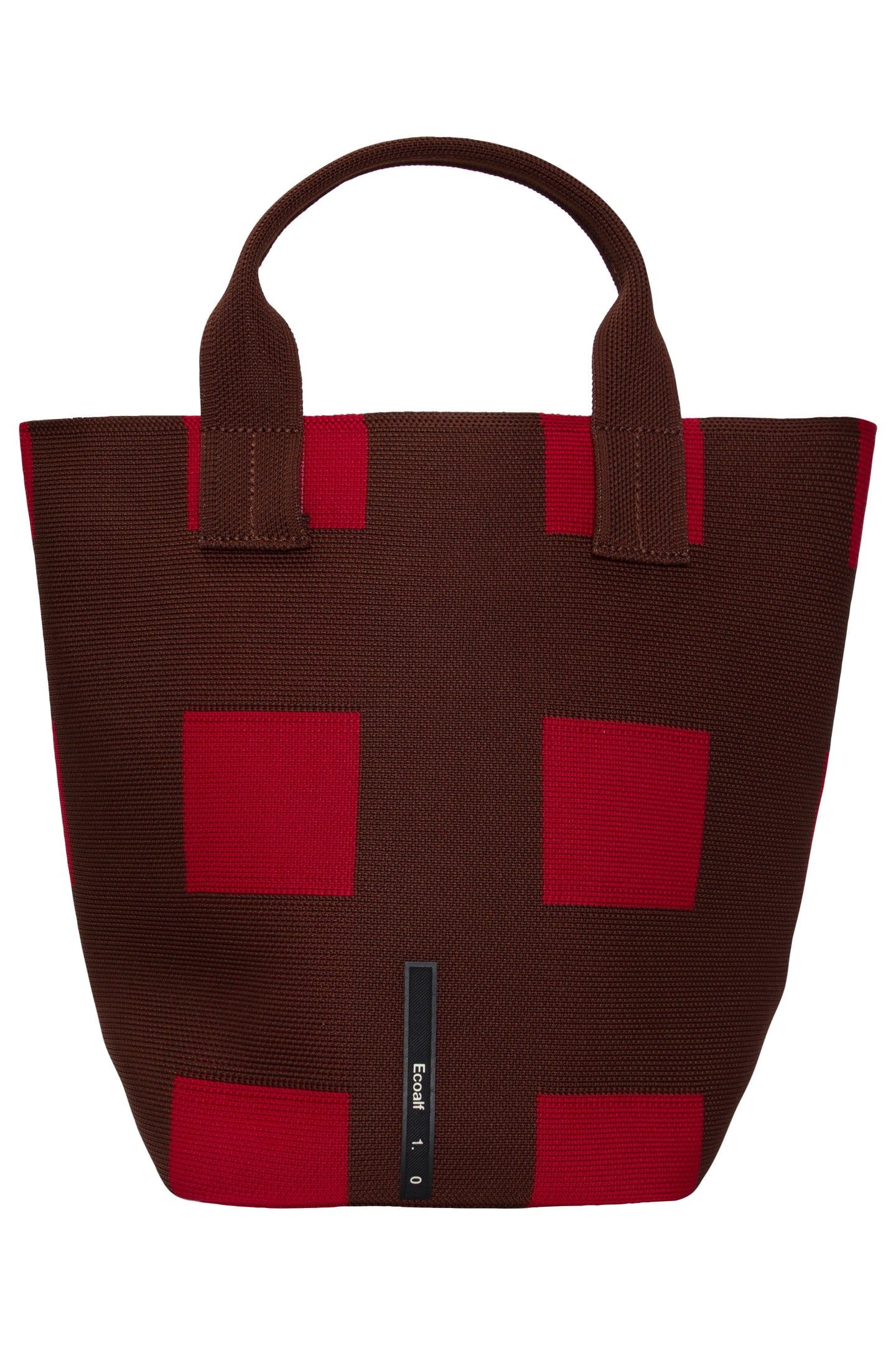 CHARLYALF BUCKET BAG DARK RED 1