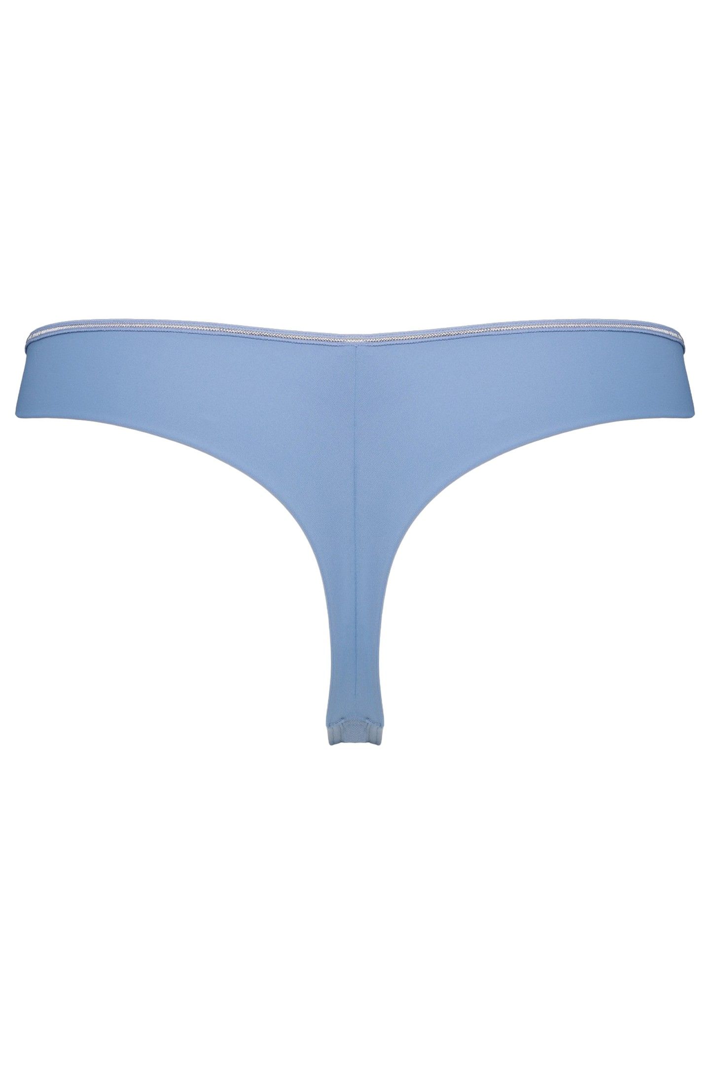 SNOWFLAKE POWDER BLUE THONG 4