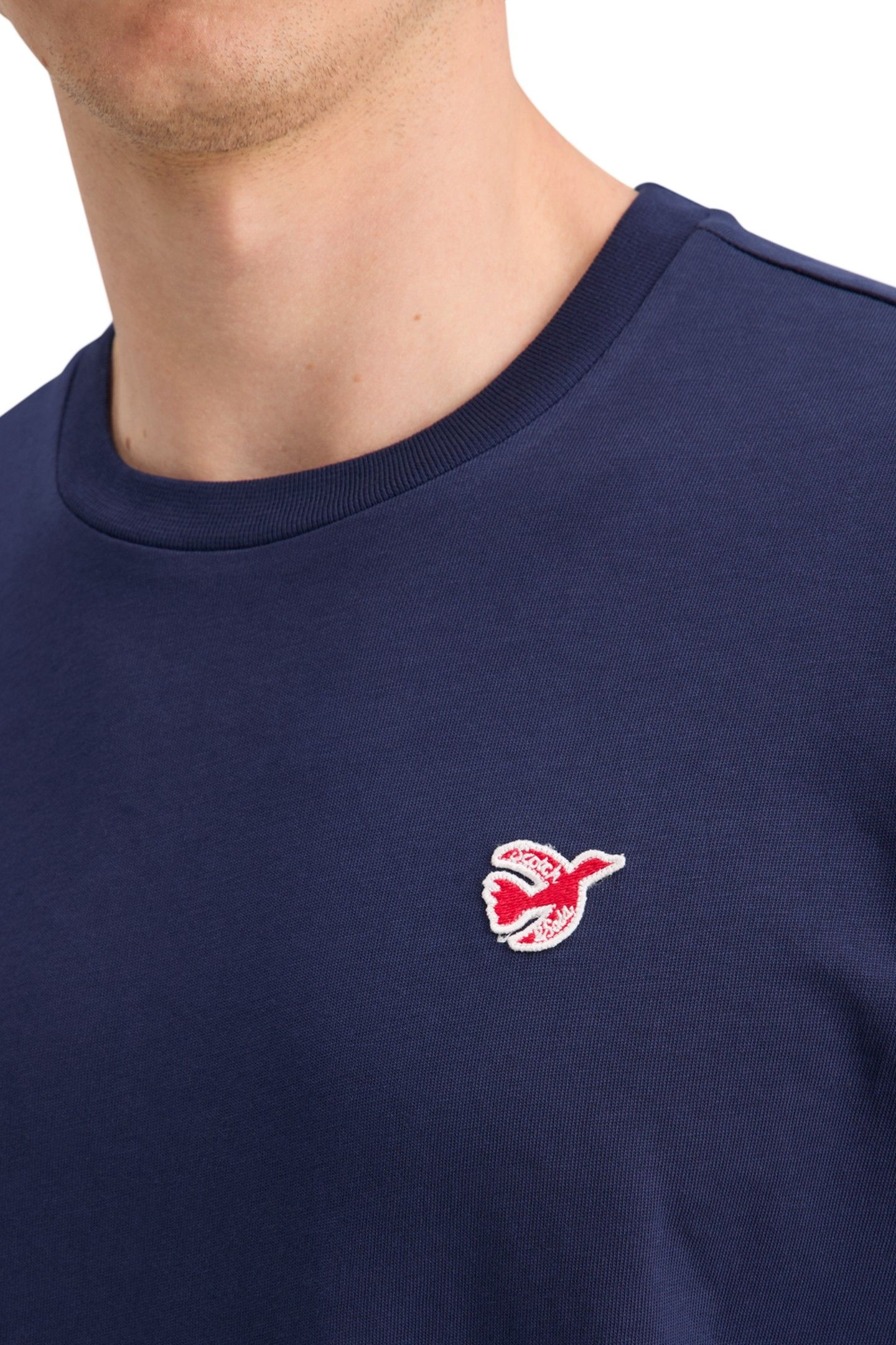 CORE - THE FREE SPIRIT PEACE BIRD T-SHIRT NAVY 6