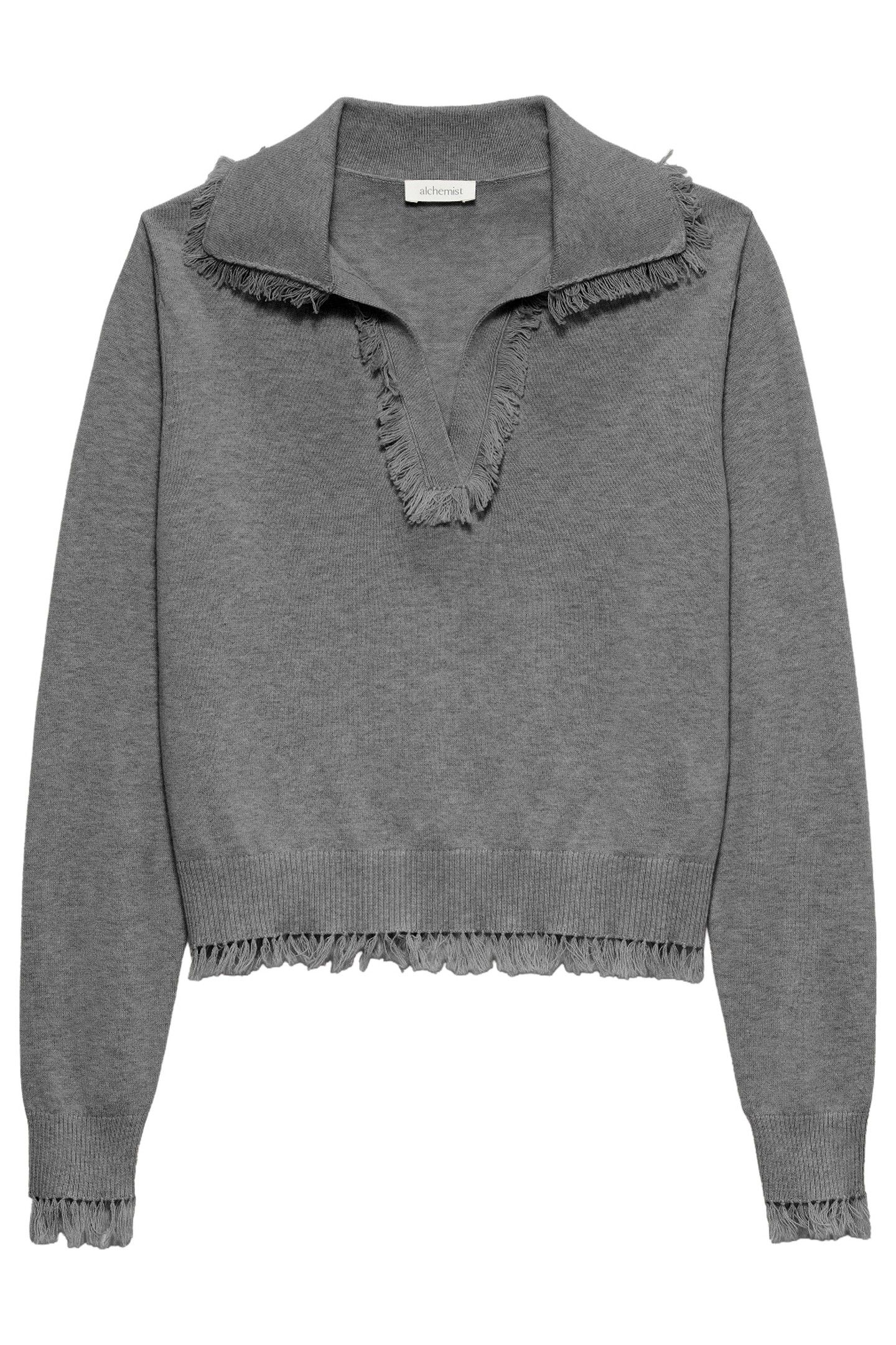AVA PULLOVER DARK GREY MELANGE 1