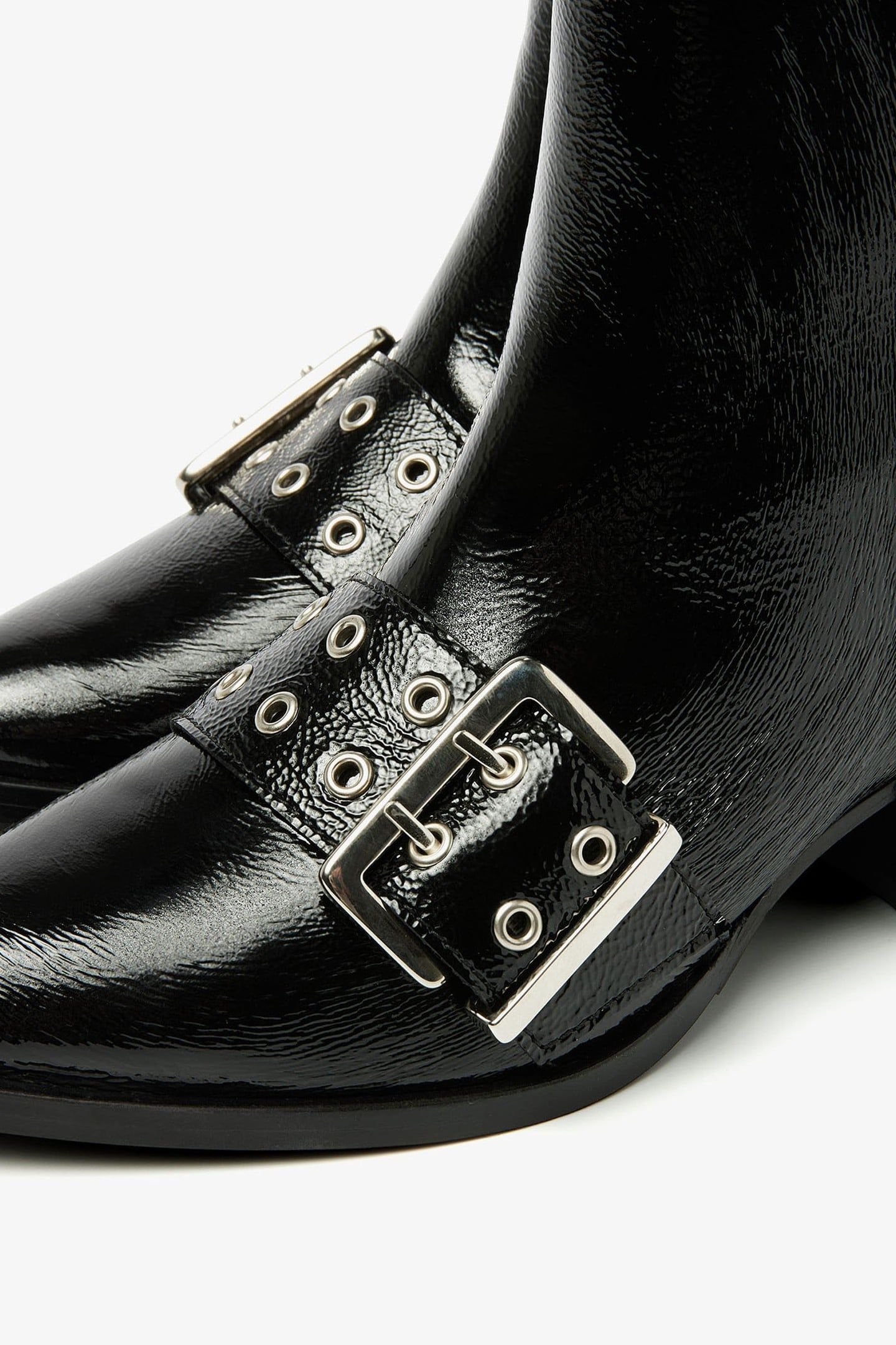ROSE CAMDEN ANKLE BOOTS BLACK 7