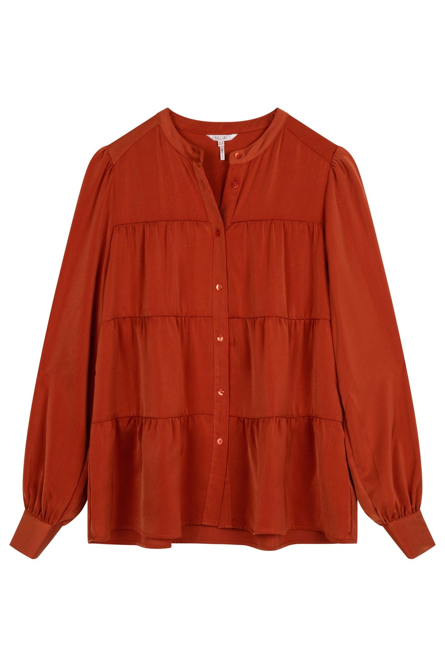 BLOUSE SEAMS SATEEN AUTUMN GLAZE 1