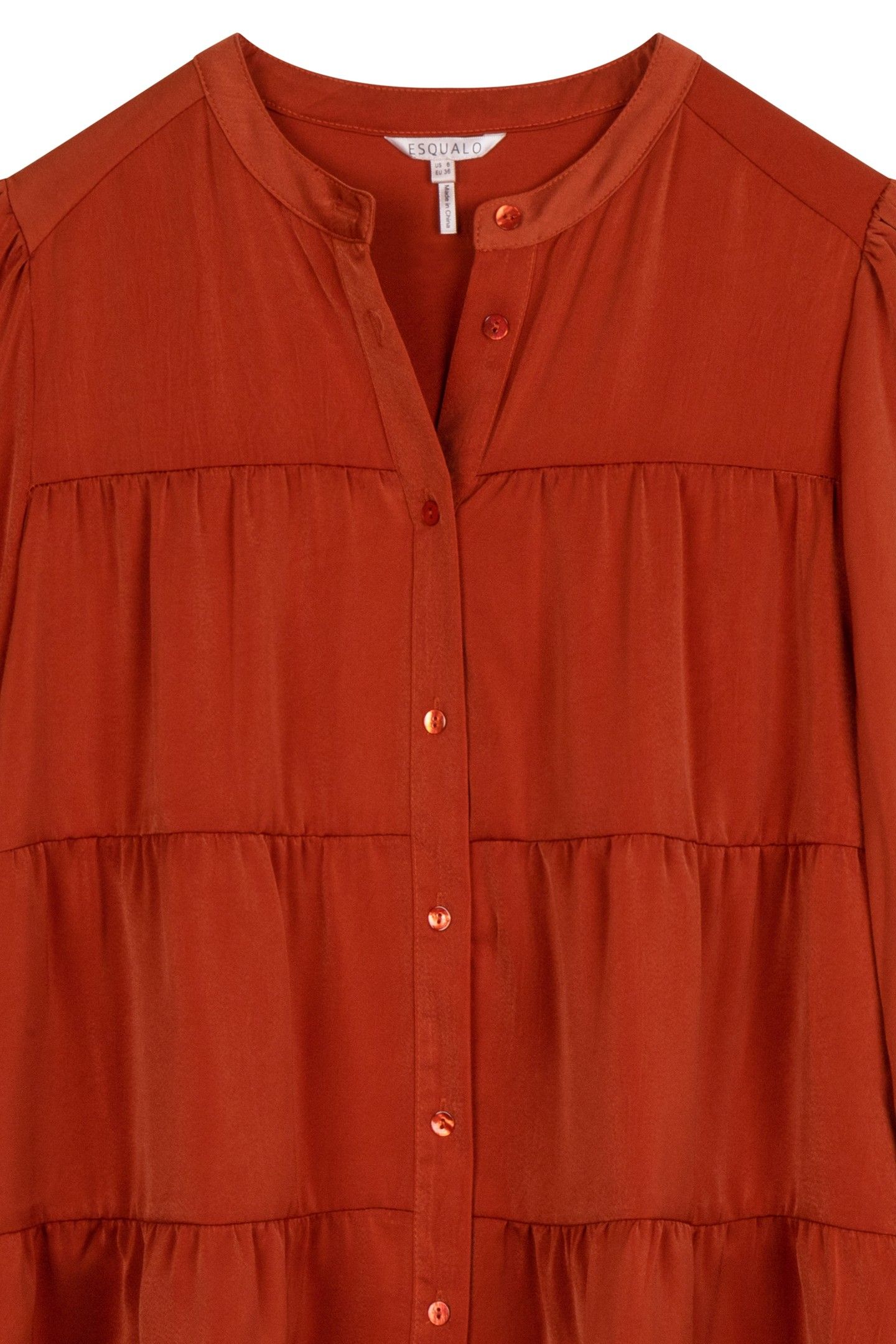 BLOUSE SEAMS SATEEN AUTUMN GLAZE 3