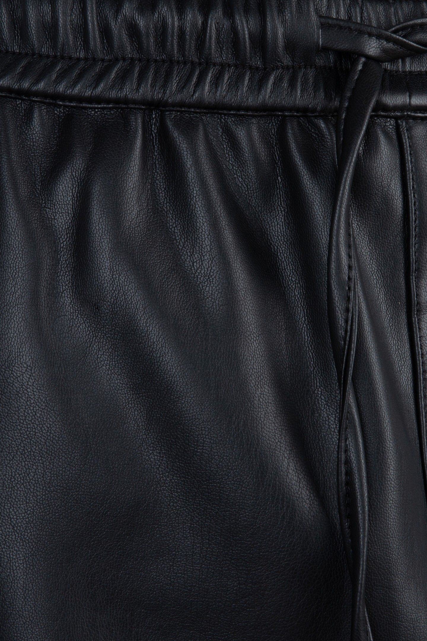 SKIRT JOGGER LONG PU BLACK 6