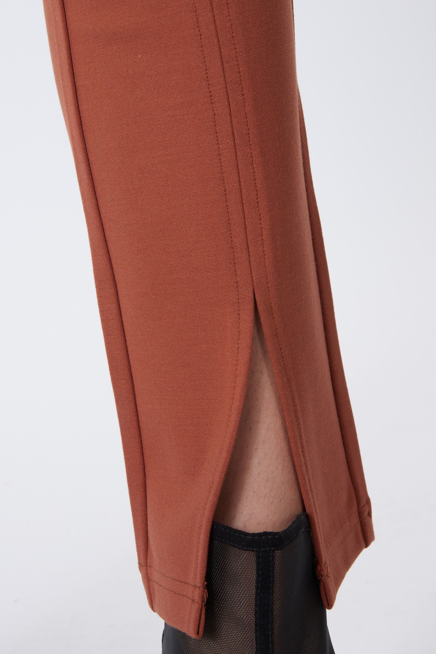 TROUSERS TREGGING SPLIT PUNTO COPPER BROWN 7