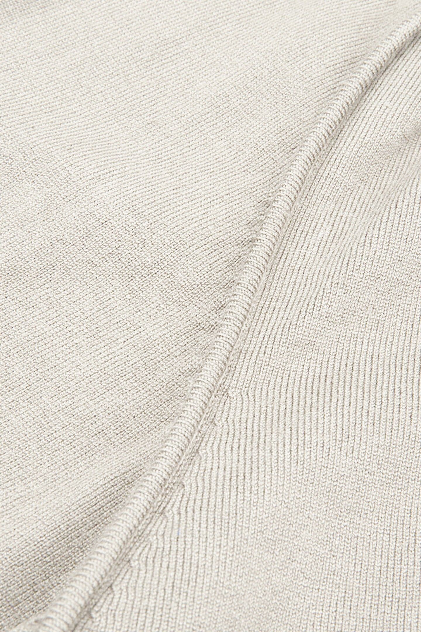 SWEATER BASIC PLEATS COL OFF WHITE 2