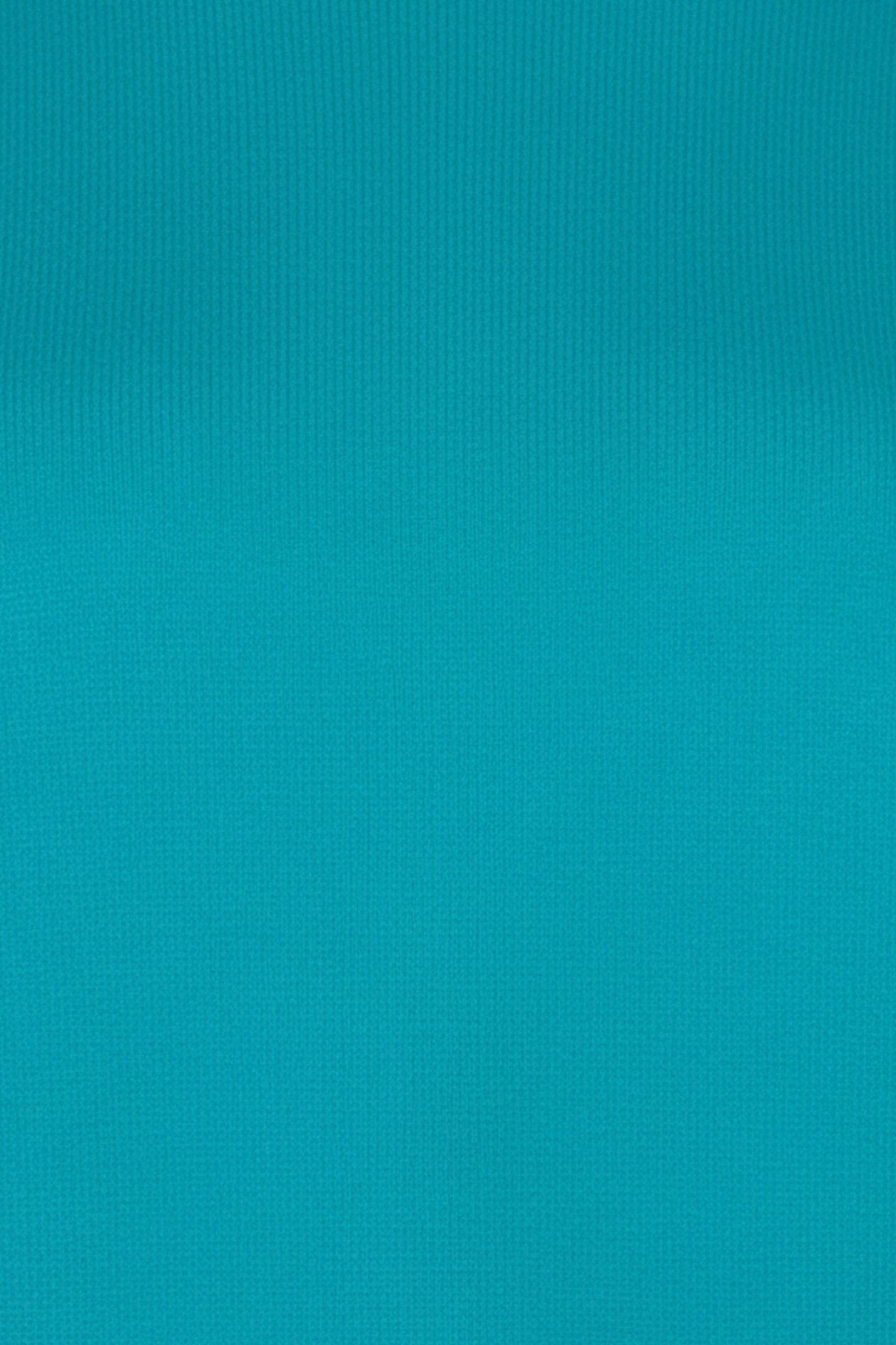 SWEATER BASIC BUTTON SLVE CUFF PEACOCK BLUE 3