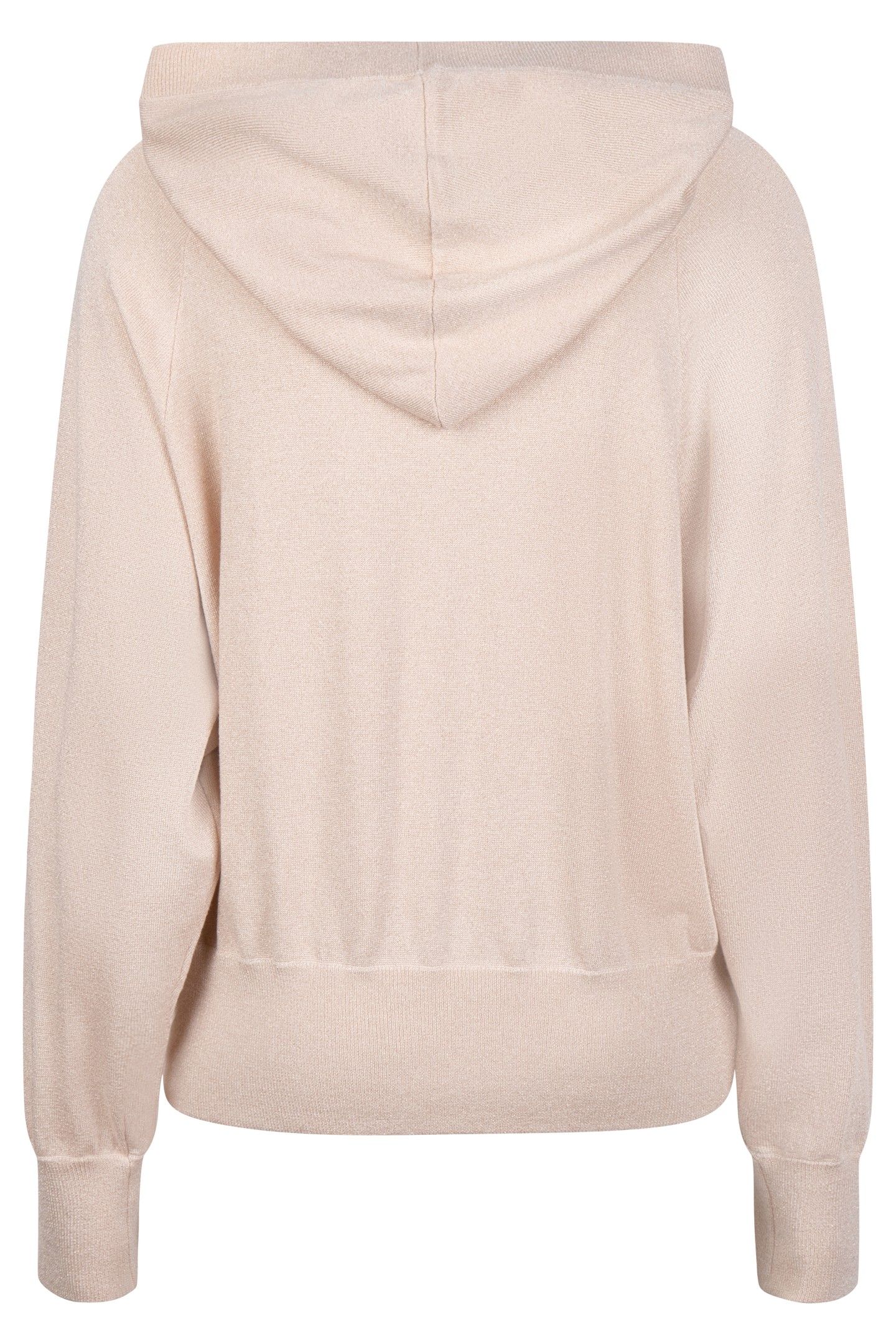 SWEATER HOODIE RAGLAN LUREX LIGHT SAND 7