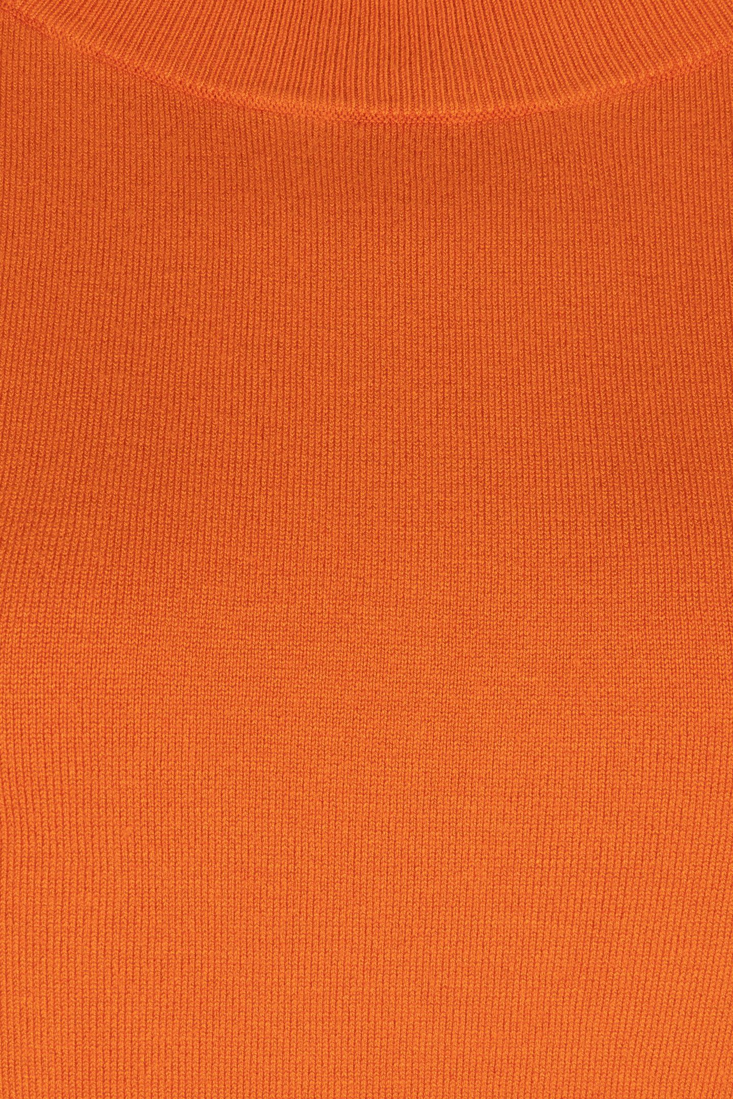 SWEATER BOXY BASIC KNIT PUMPKIN 7