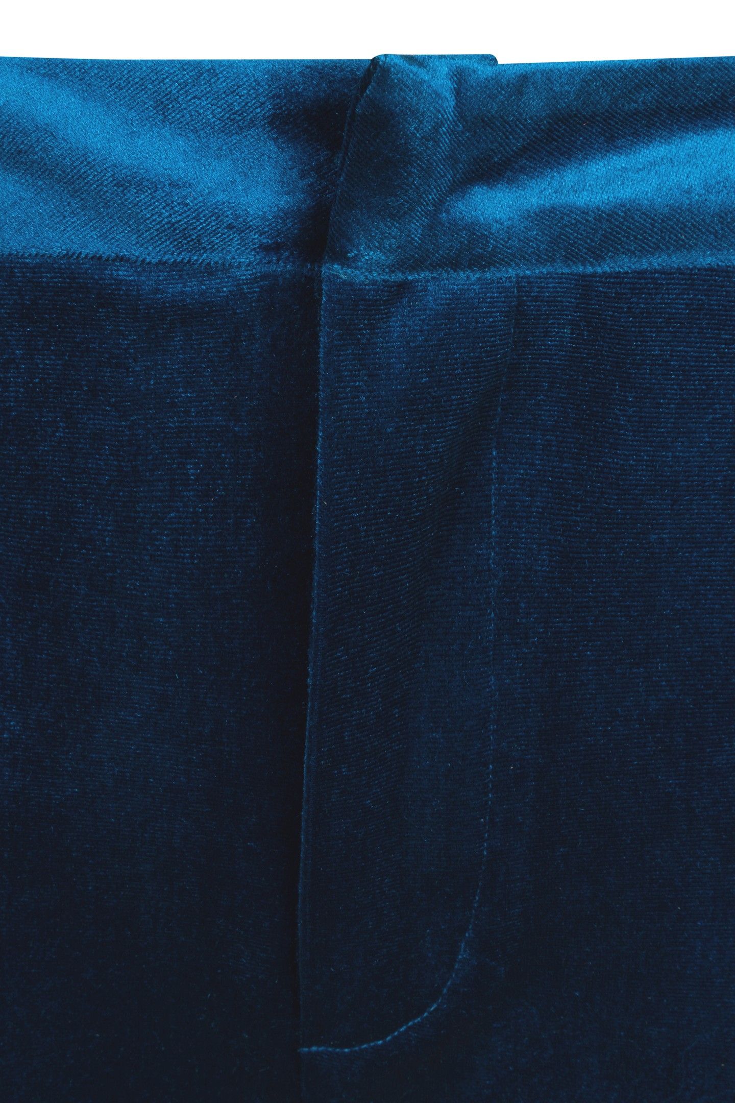 TROUSERS FLAIR VELOURS GALAXY BLUE 6
