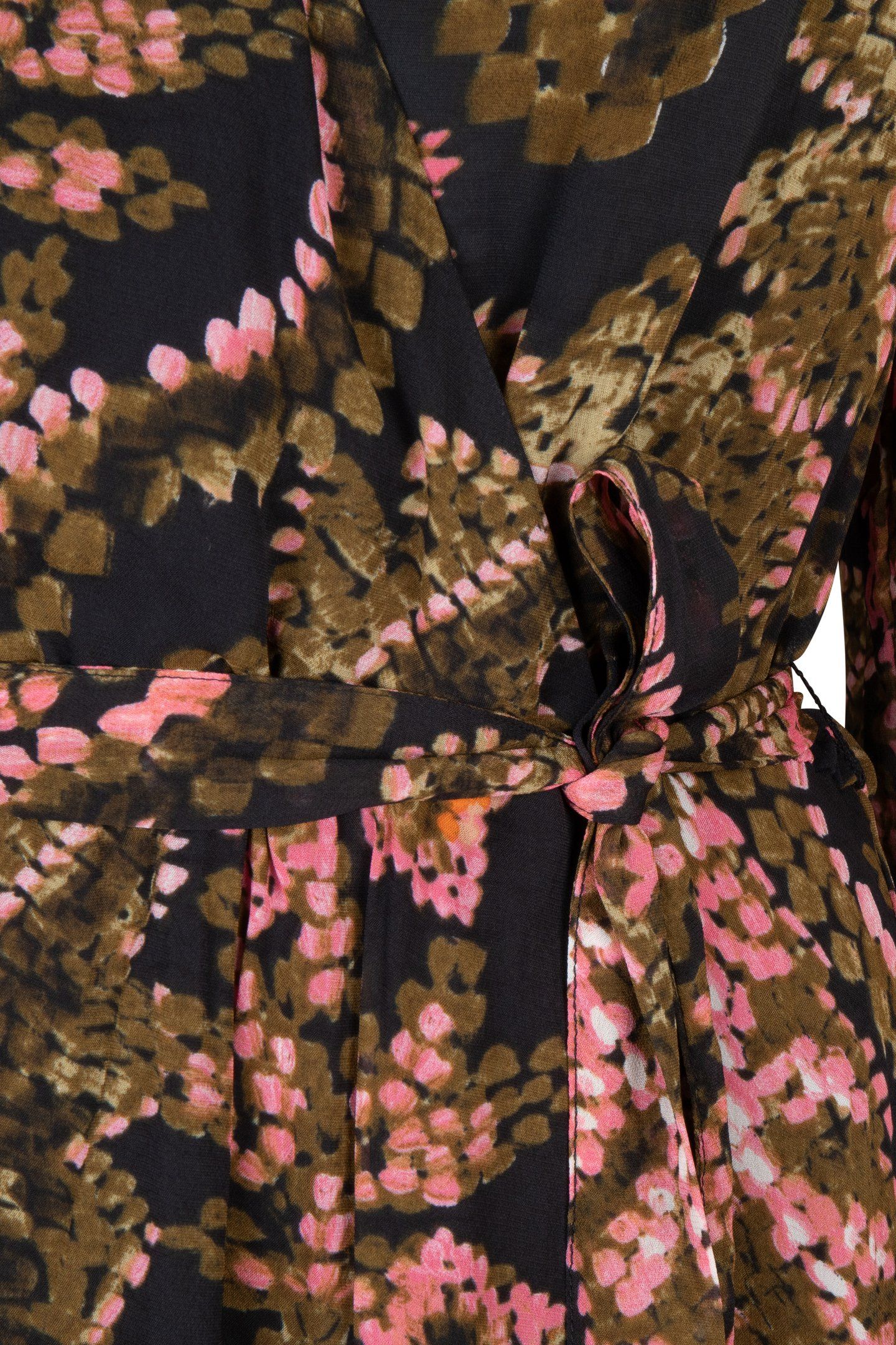 DRESS ELASTIC WAIST GLOBAL FLOWER PRINT 7