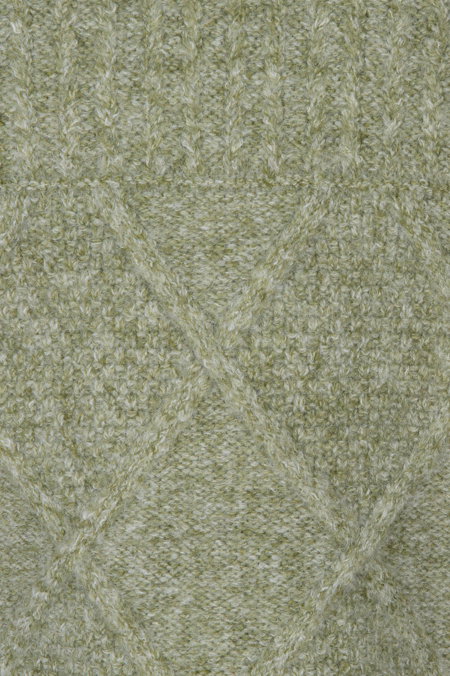 SWEATER MELANGE MOSS GREEN 6