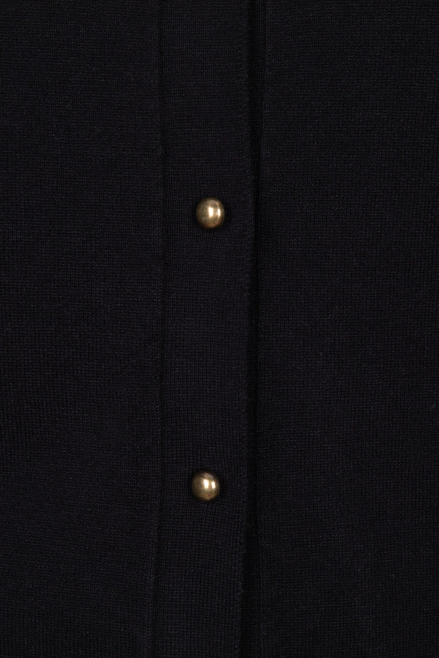 CARDIGAN PUFF SLVE BASIC KNIT BLACK 6