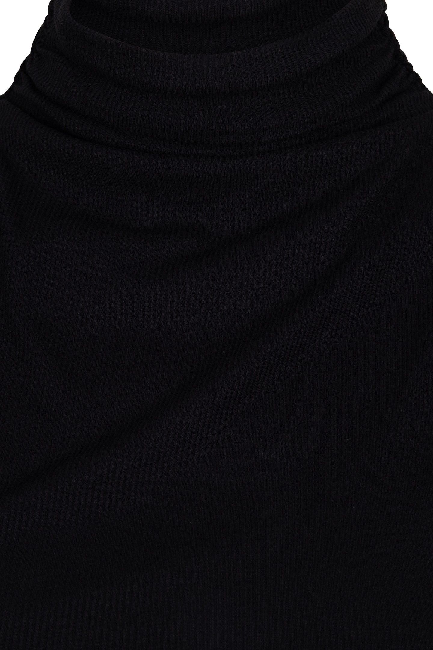 TOP WRINKLES RIB BLACK 6