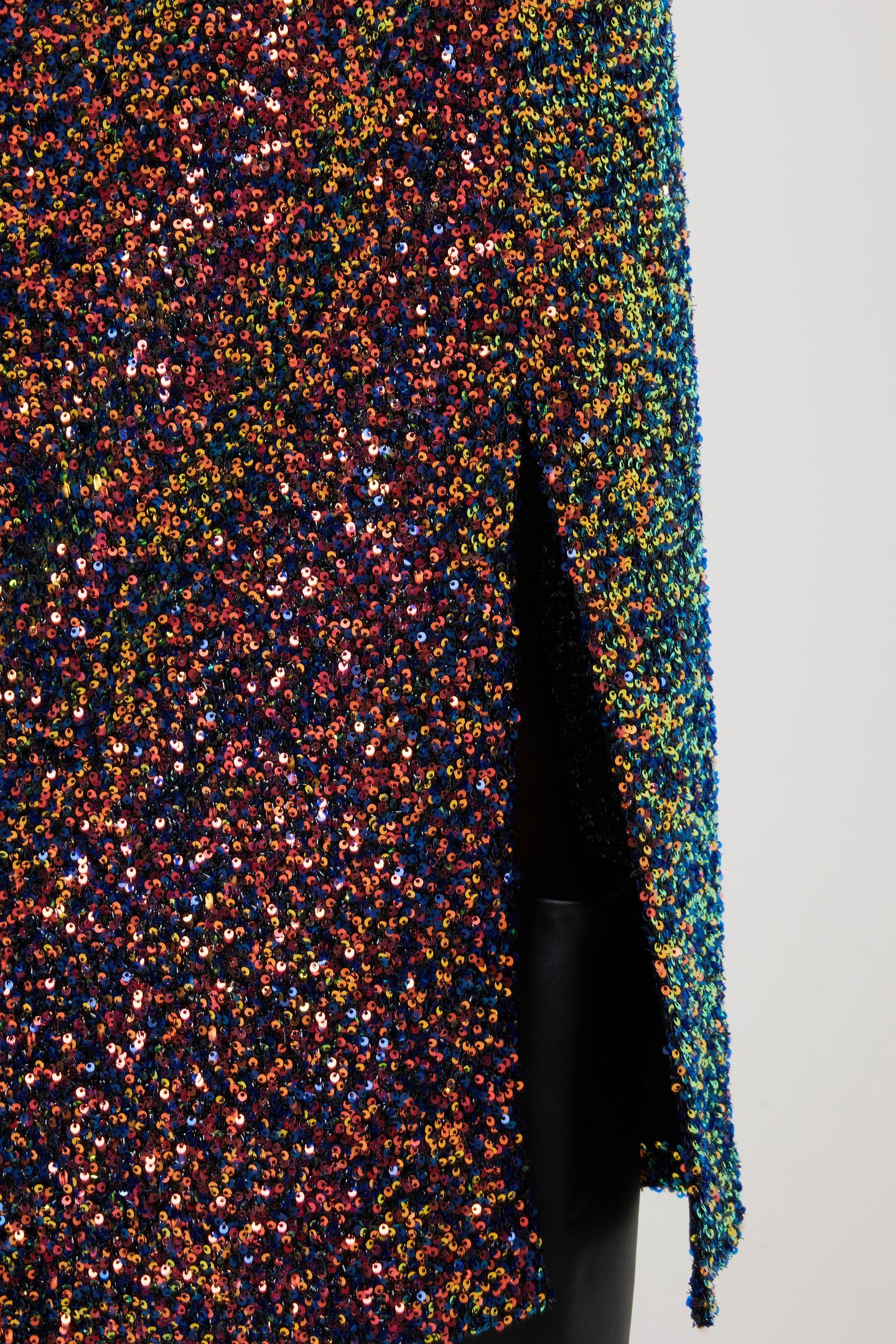 SKIRT LONG SEQUINS MULTI COLOR 6