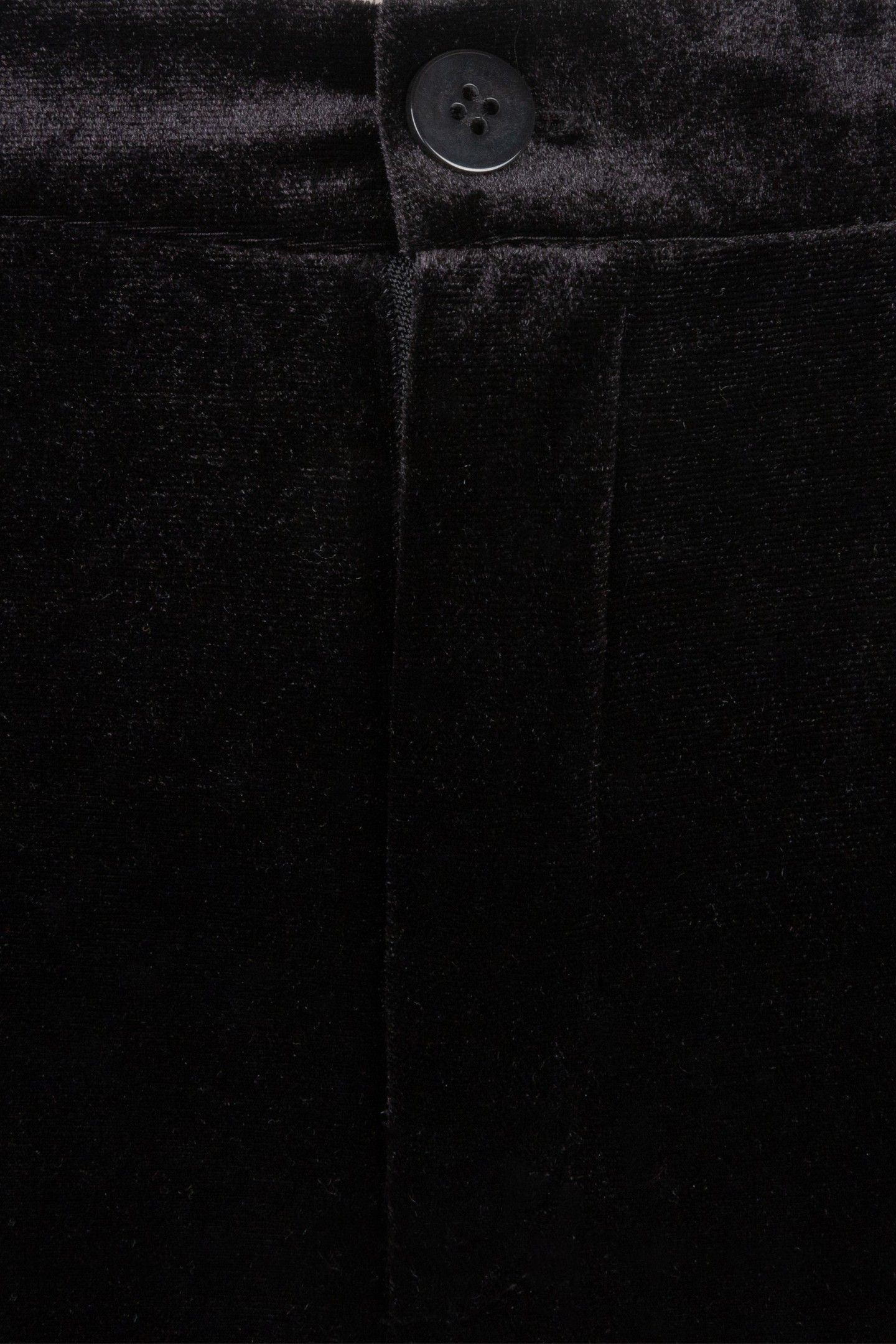 TROUSERS FLAIR VELOURS BLACK 7