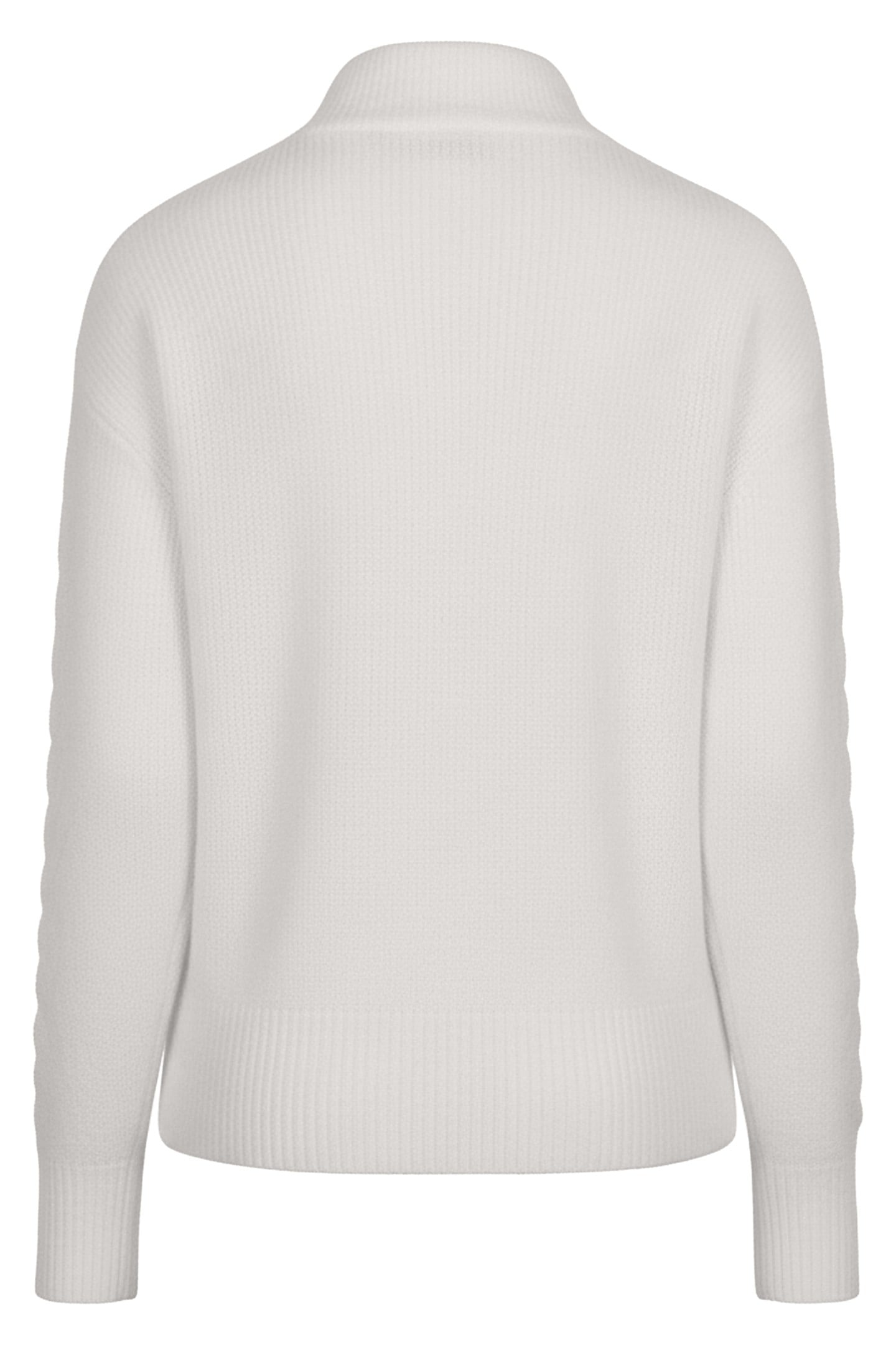SWEATER OBLIQUE CABLE LIGHT GREY 2