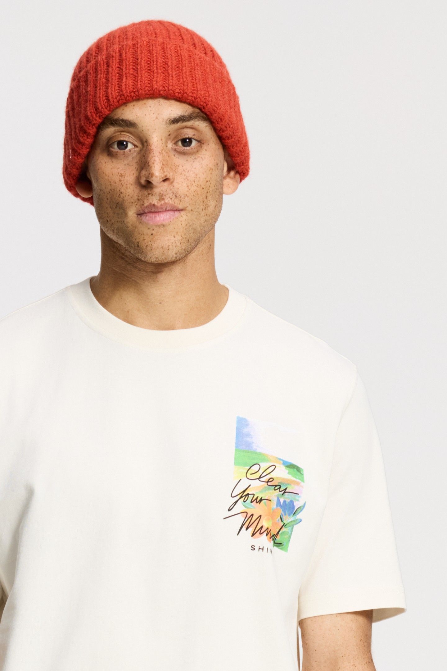 FINN RELAXED FIT LANDSCAPE T-SHIRT WHITE 6