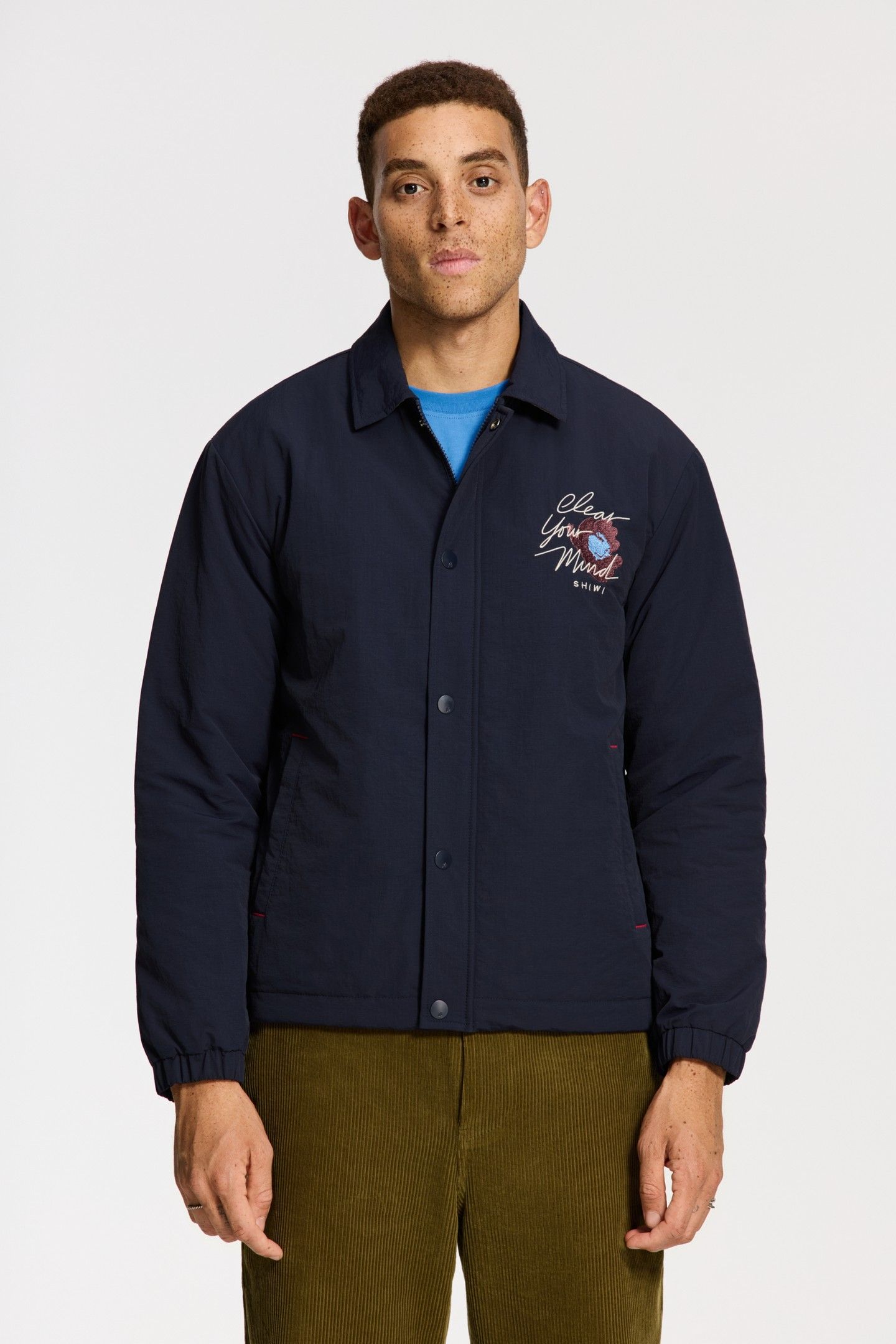 OTIS PADDED JACKET SHIWI UNWIND BLUE DARK NAVY 3
