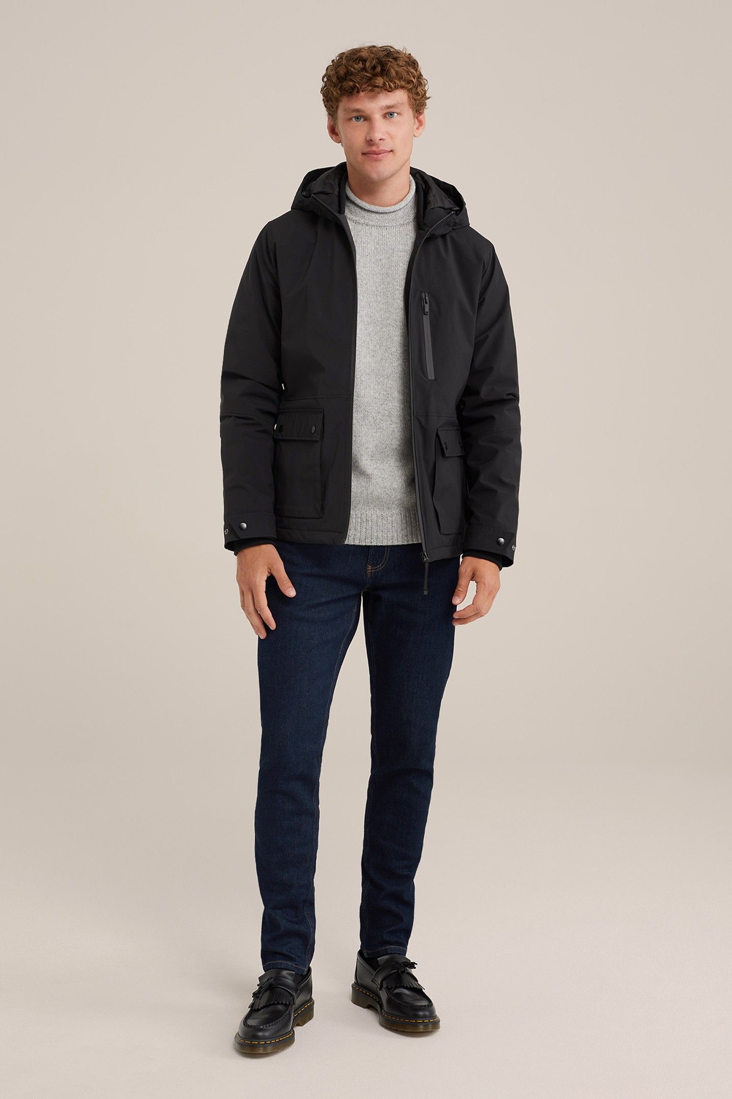 JACKET NORMAL LENGTH BLACK 2