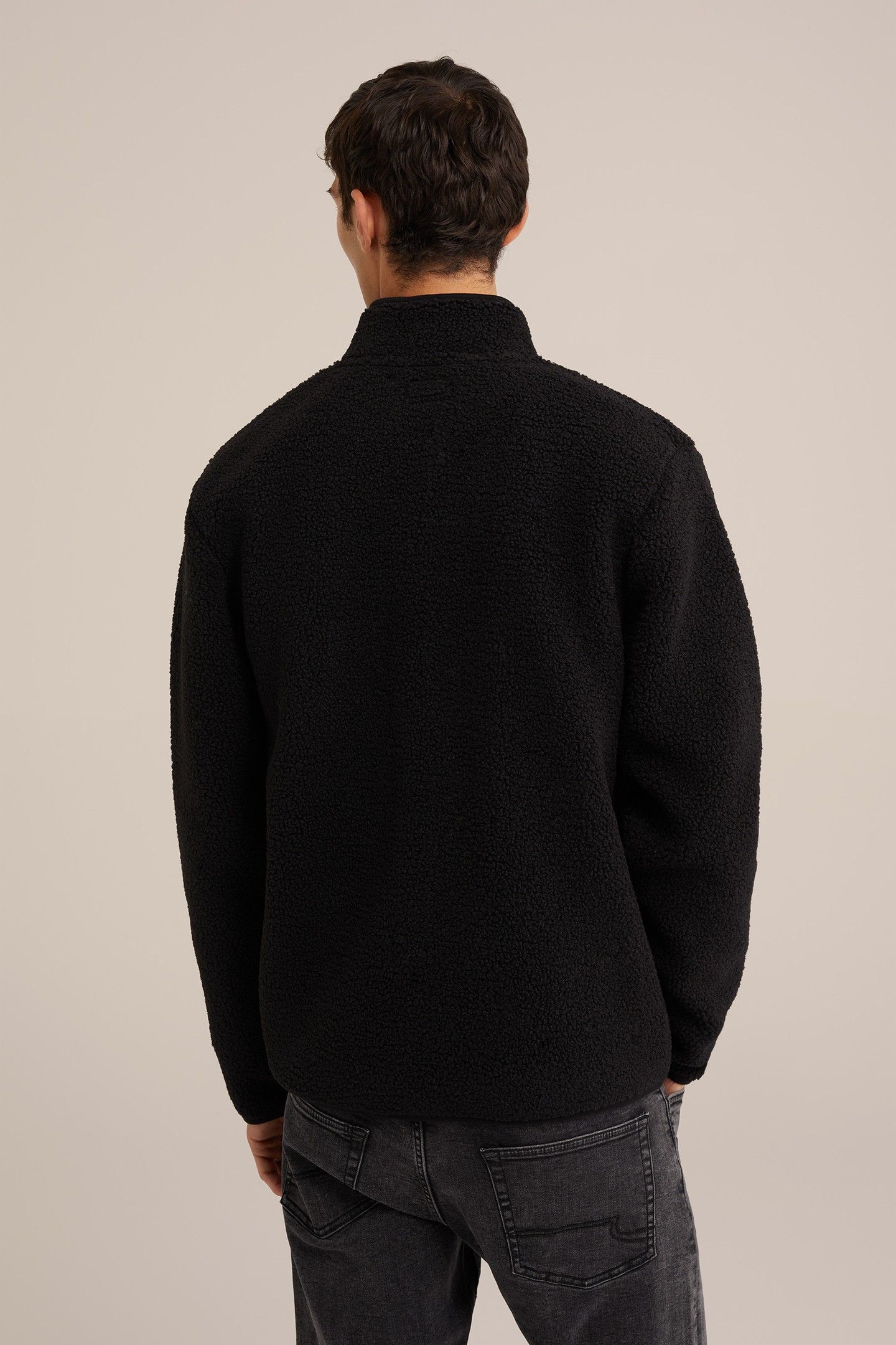 CARDIGAN WITH ZIPPER BLACK 5