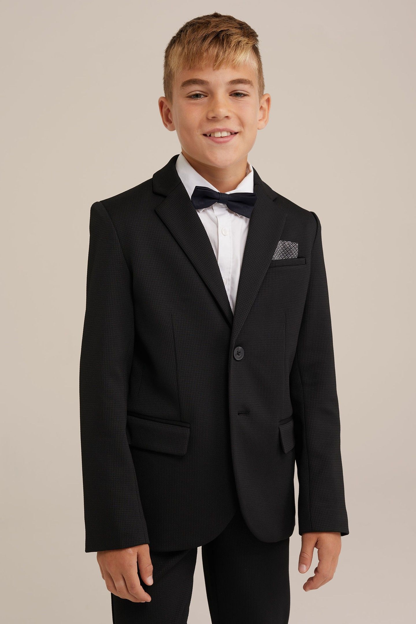 BOYS BLAZER BLACK 1