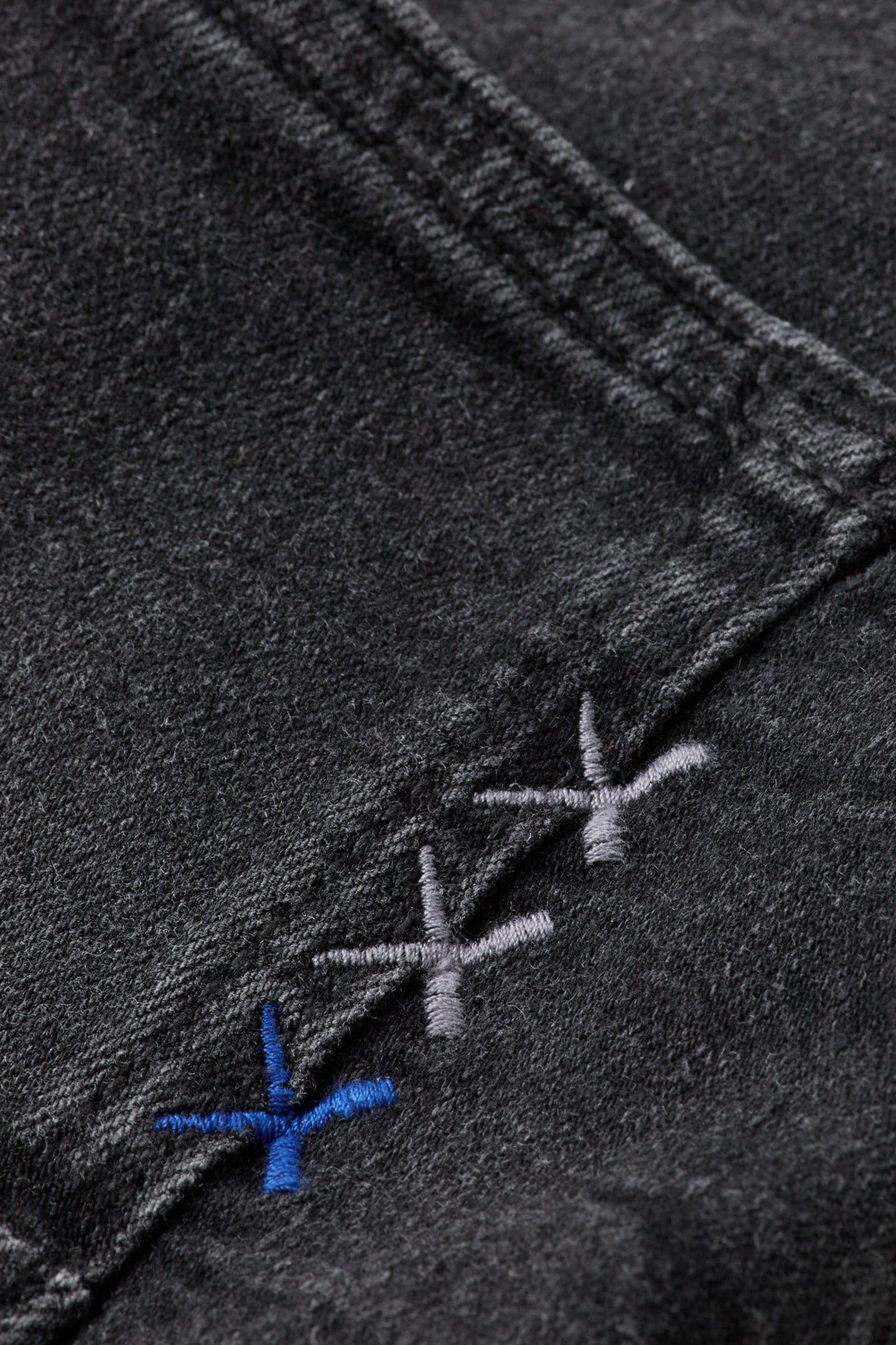 RALSTON SLIM FIT DENIM SHORT — BLACK NIGHT 6