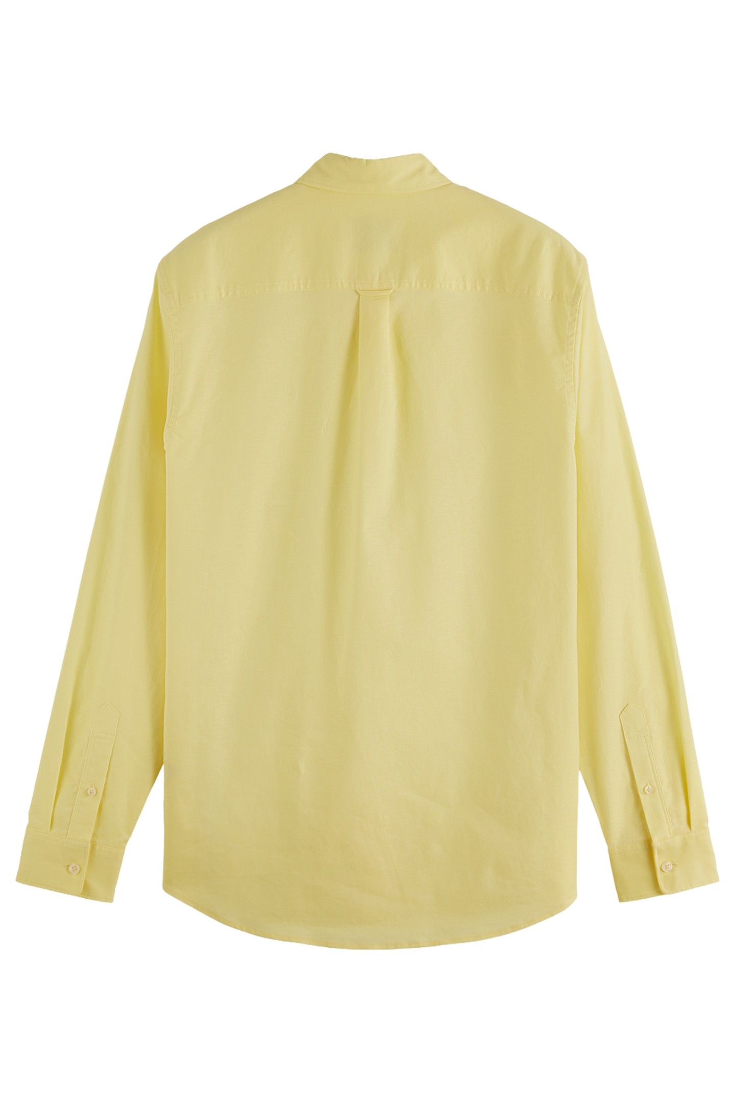 SEASONAL CORE - REGULAR FIT SOLID OXFORD SHIRT SORBET YELLOW 2